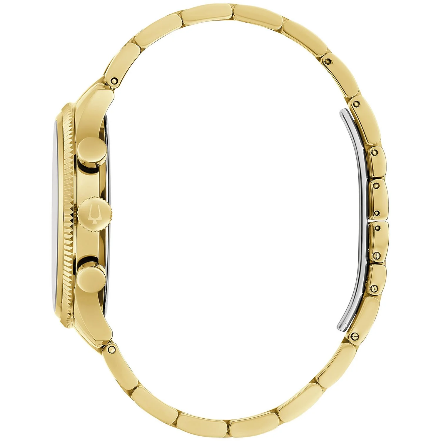 97D131 Reloj Bulova con Esfera Dorada y Diamantes para Hombre - Image 3