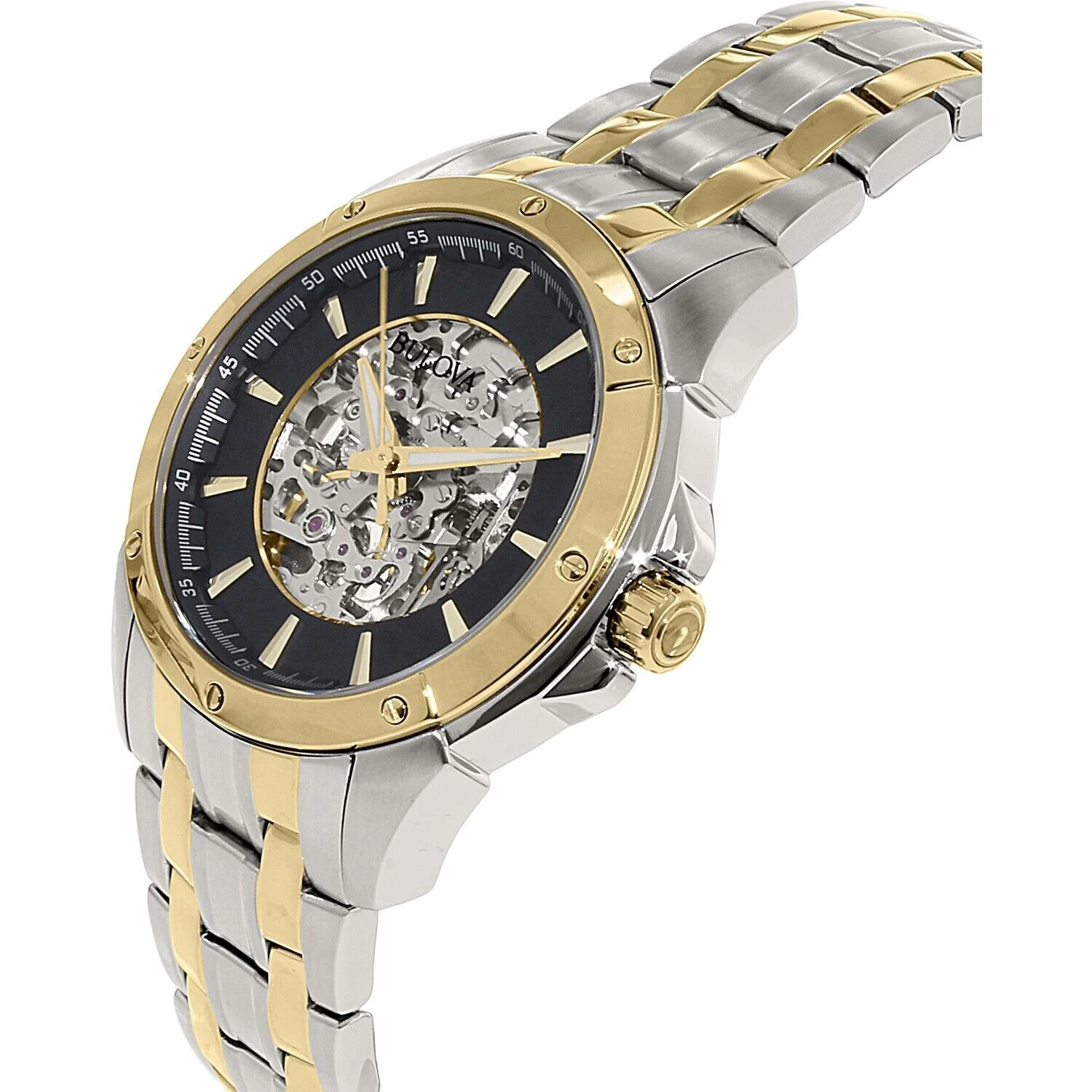 98A146 Reloj Bulova Skeleton Automático para Caballero - Image 4