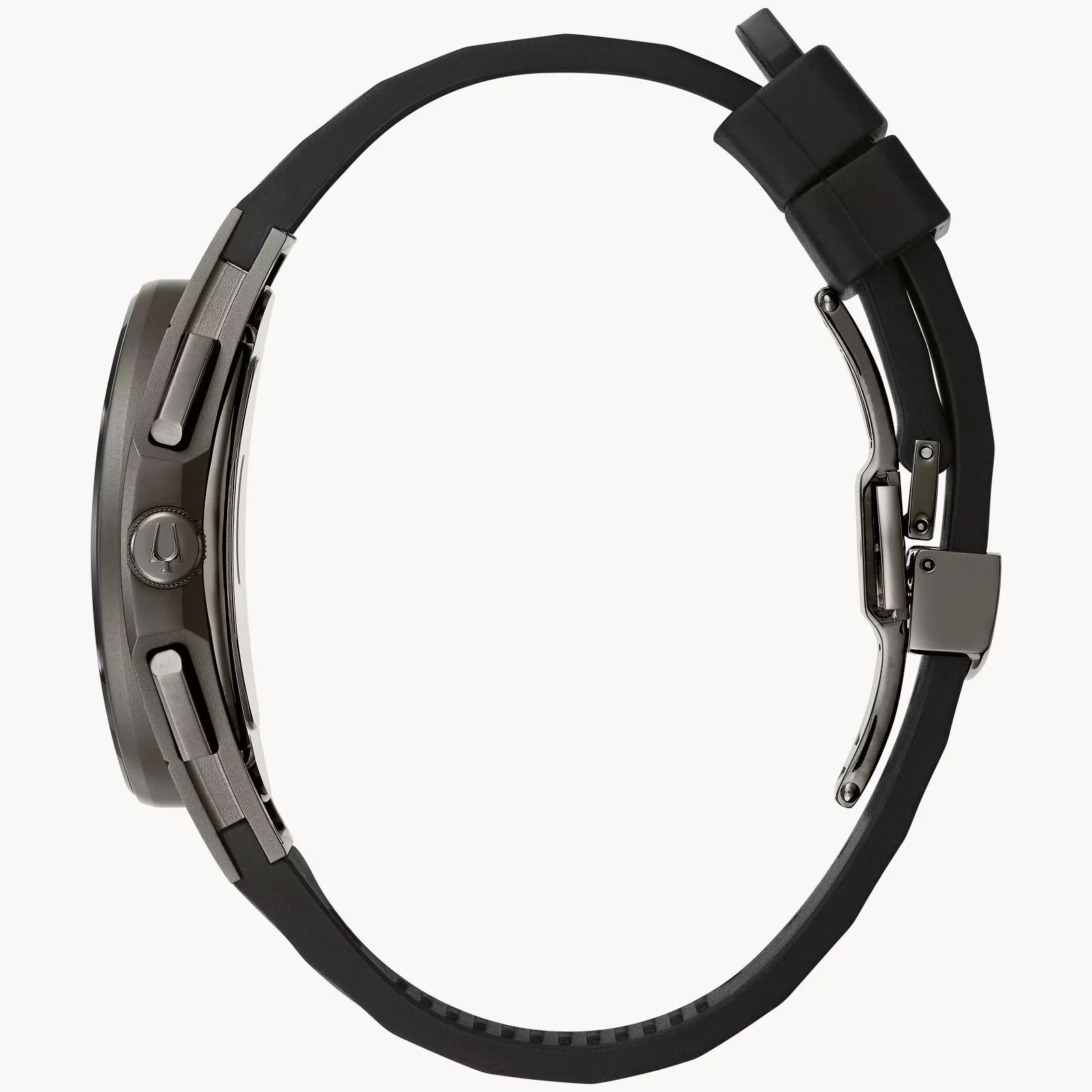 98A162 Reloj Bulova Curv de hombre pulsera de resina - Image 4