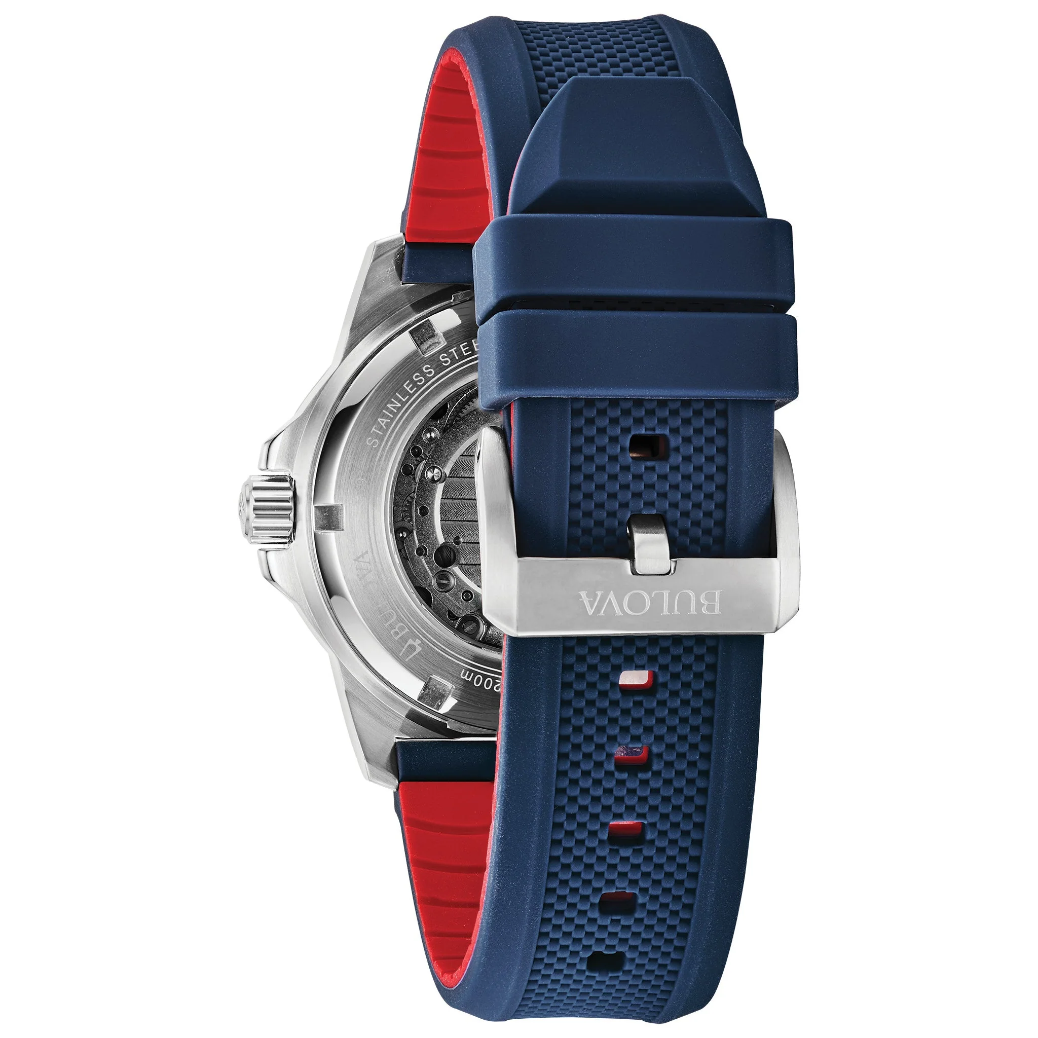 98A225 Reloj Bulova Marine Star de hombre pulsera de resina 44 mm - Image 2