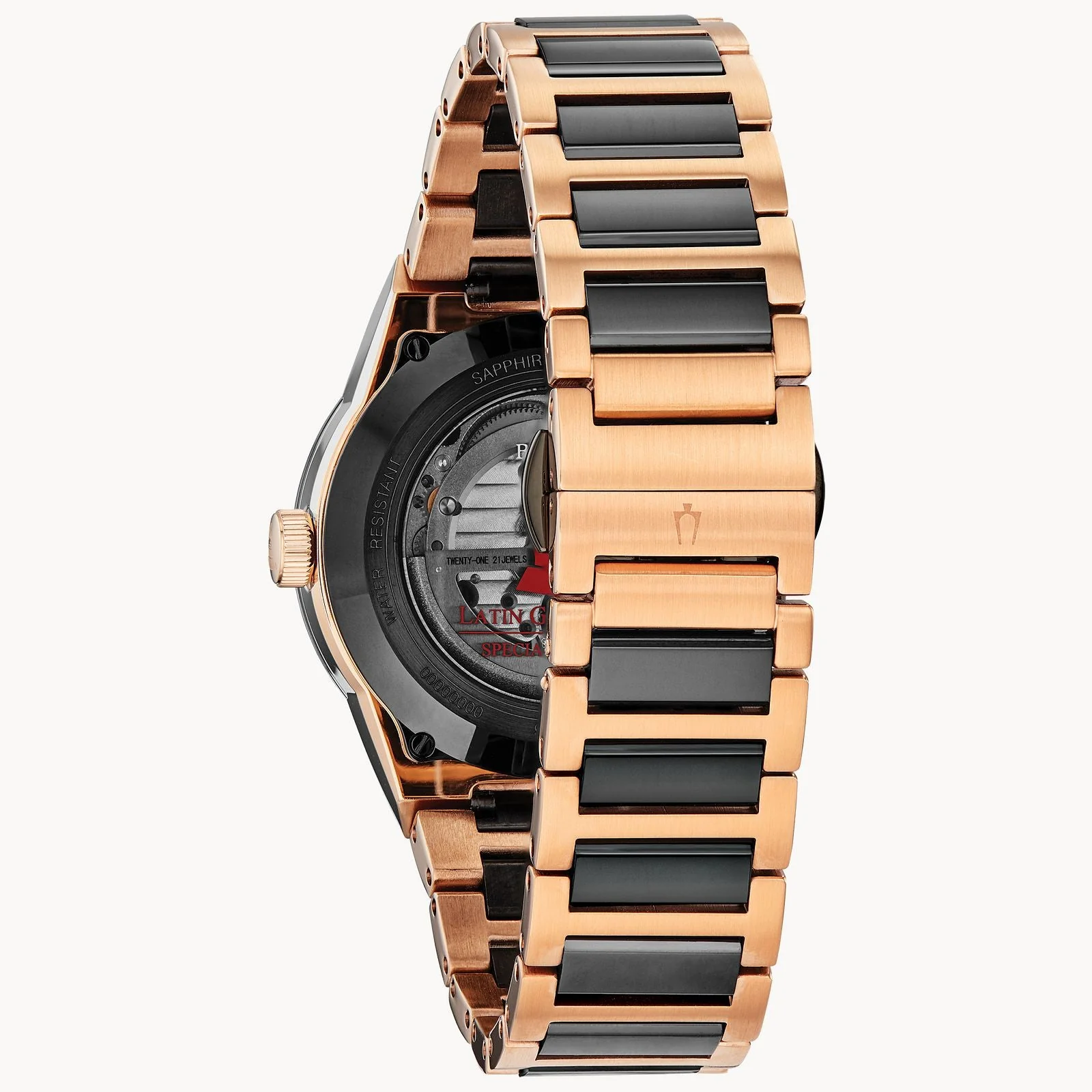 98A236 Reloj Bulova Millennia Latin Grammy de hombre pulsera de metal - Image 2