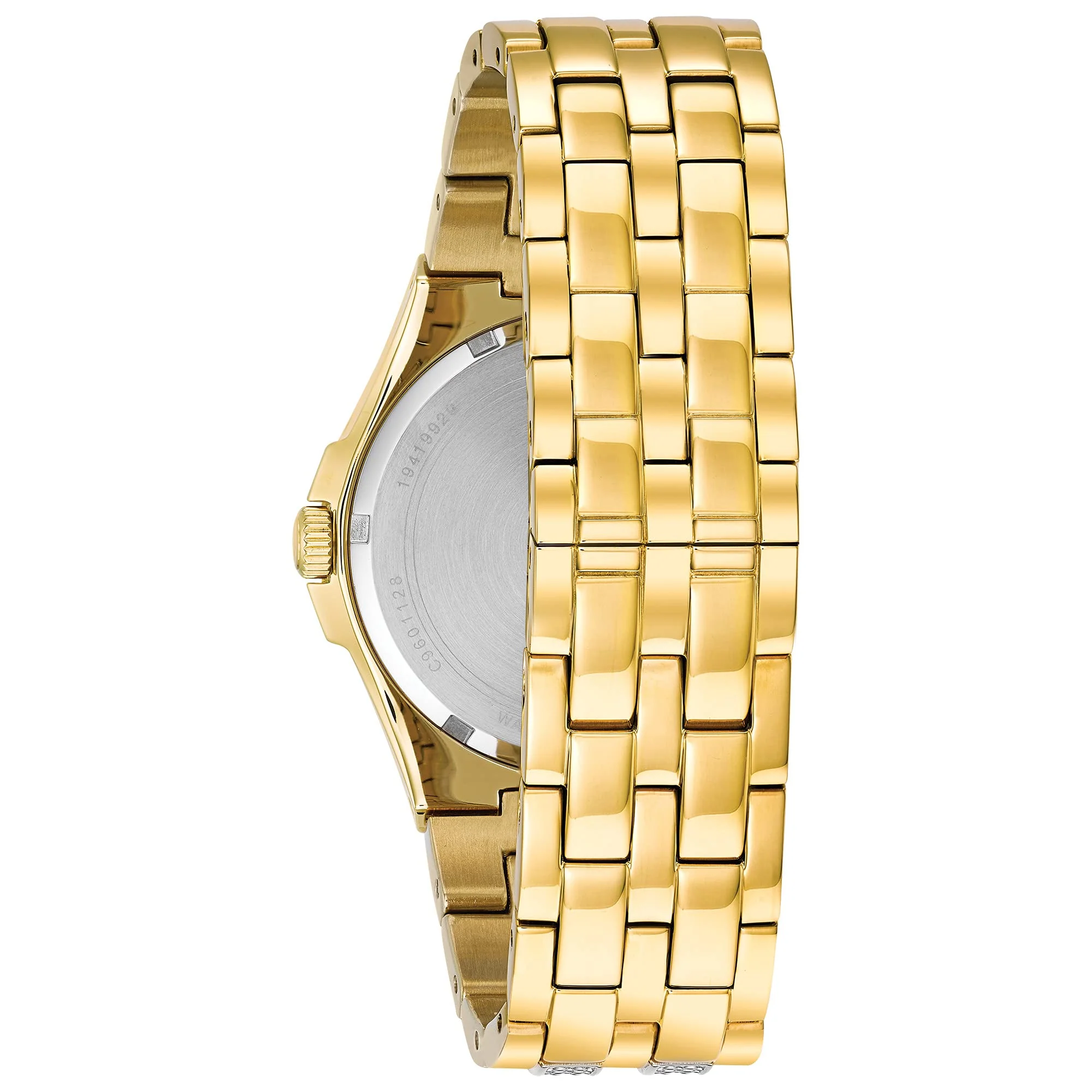 98B174 Reloj Bulova Cristal de hombre pulsera de metal - Image 2