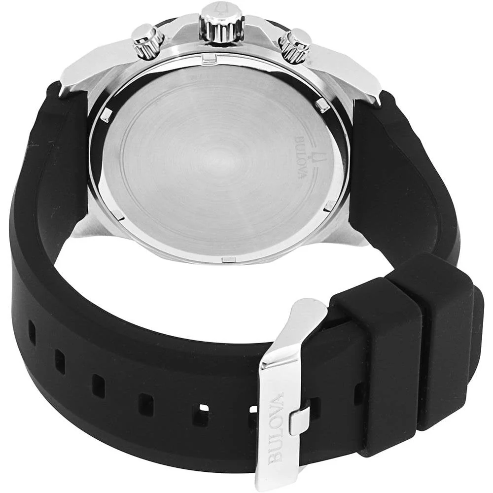 98B258 Reloj Bulova Marine Star de hombre pulsera de caucho 44 mm - Image 4