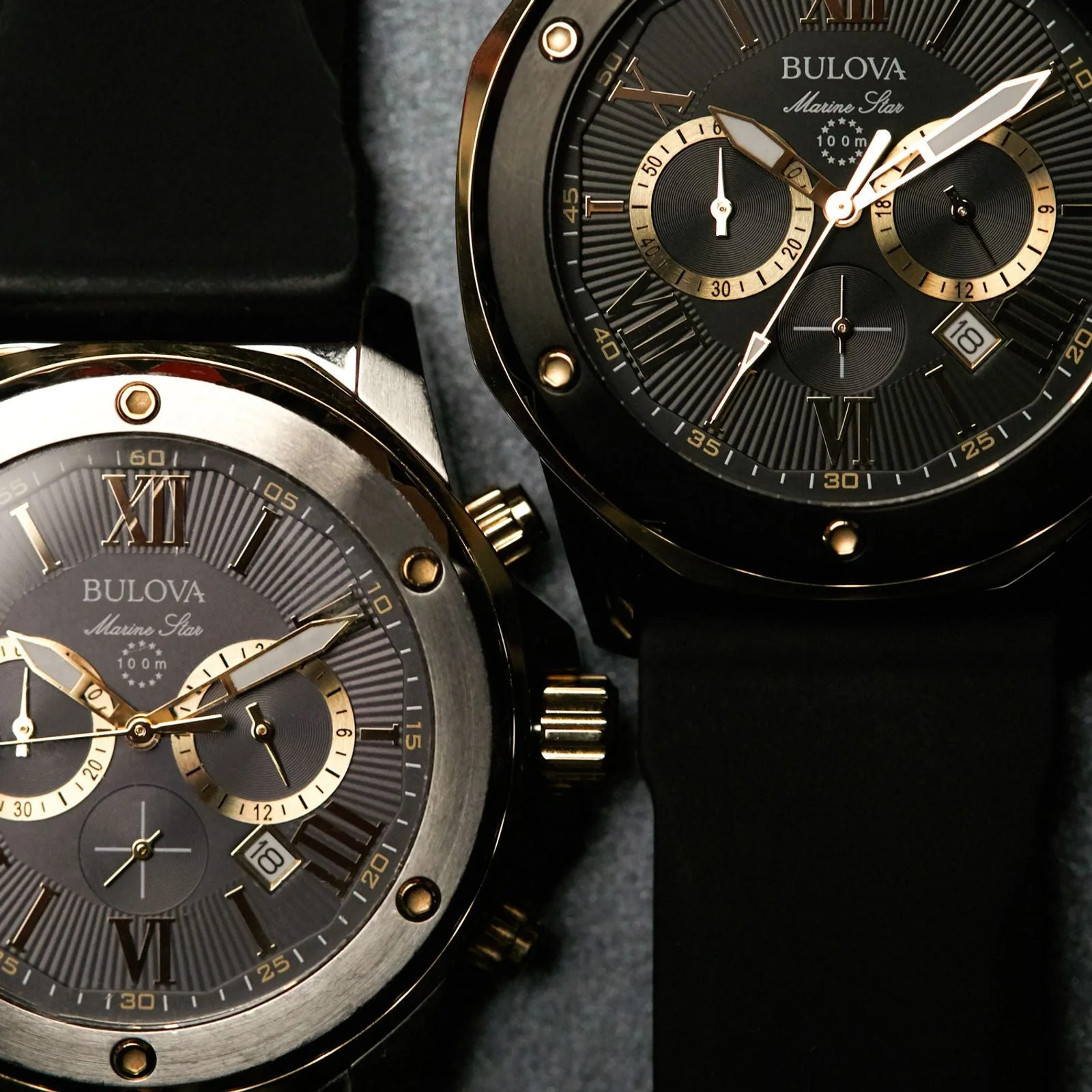 98B277 Reloj Bulova Marine Star de hombre pulsera de Resina - Image 2