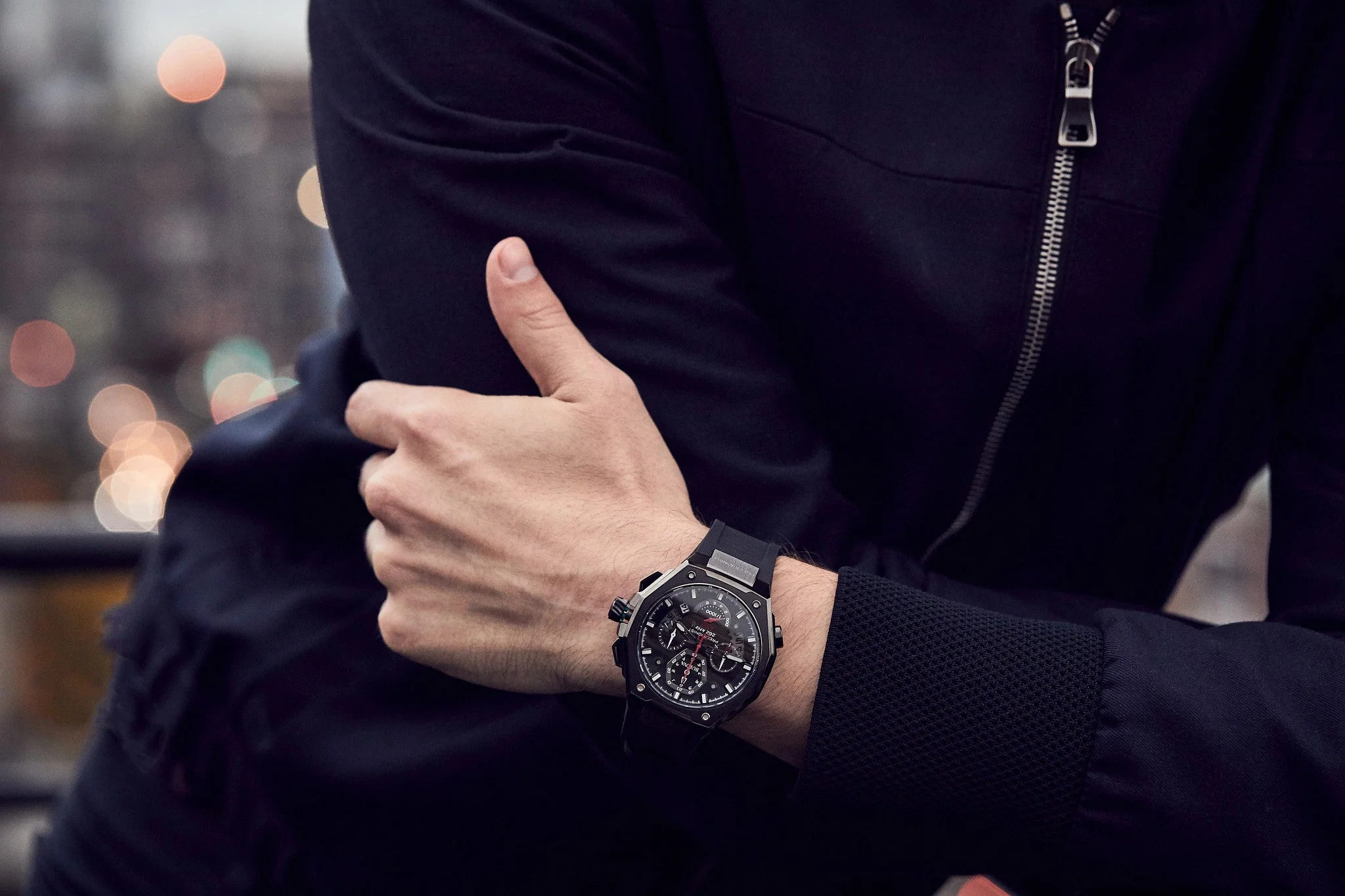 98B358 Reloj Bulova Series X de hombre pulsera de resina 45 mm - Image 2