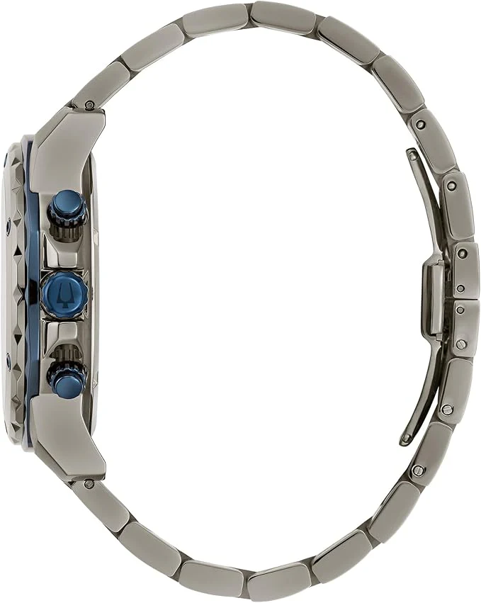98B411 Reloj Bulova Marine de hombre banda de metal - Image 4