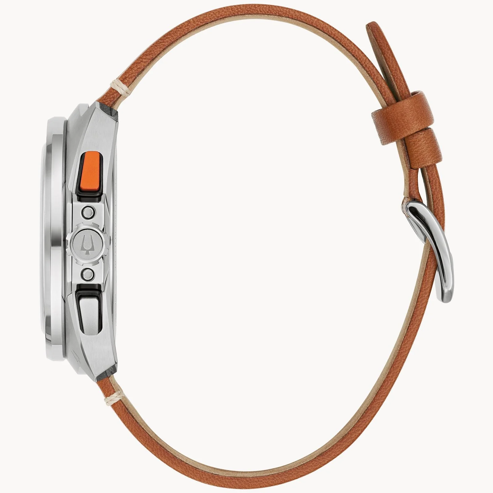 98B427 Reloj Bulova Racer de hombre pulsera de piel 42 mm - Image 4