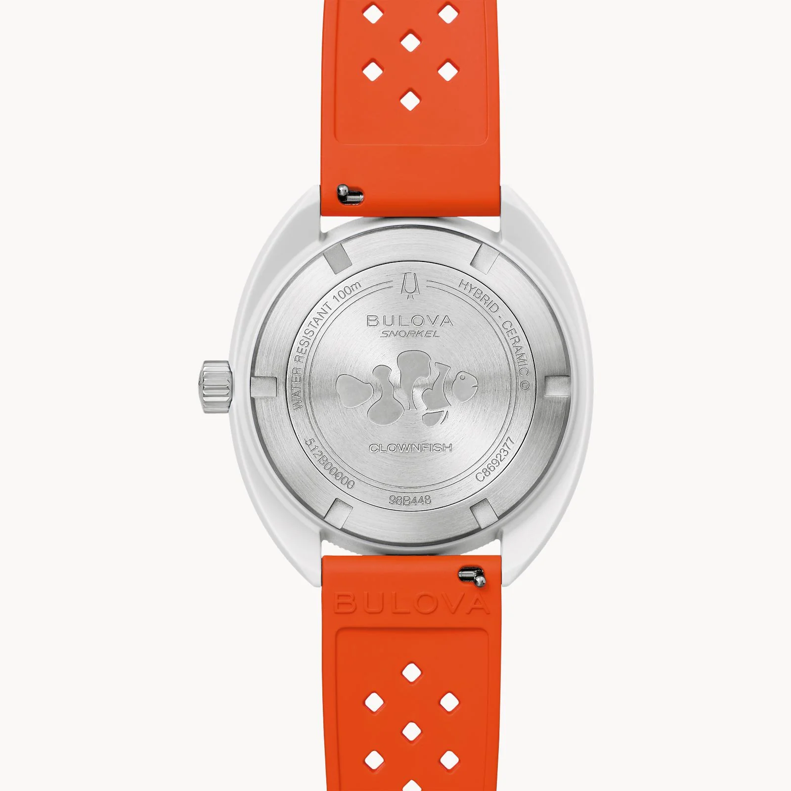 98B448 Reloj Bulova Snorkel Unisex pulsera de caucho 41 mm - Image 3