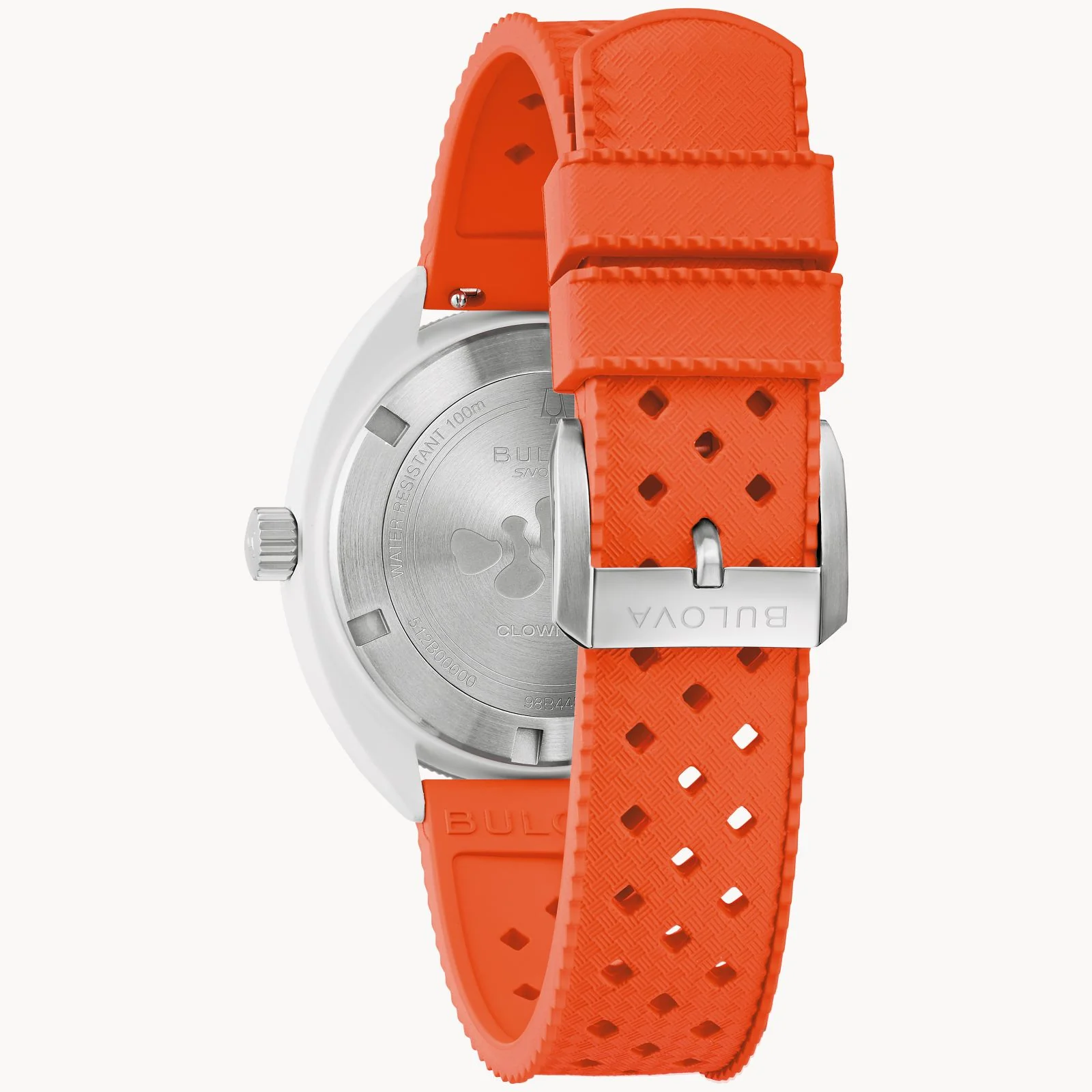 98B448 Reloj Bulova Snorkel Unisex pulsera de caucho 41 mm - Image 4