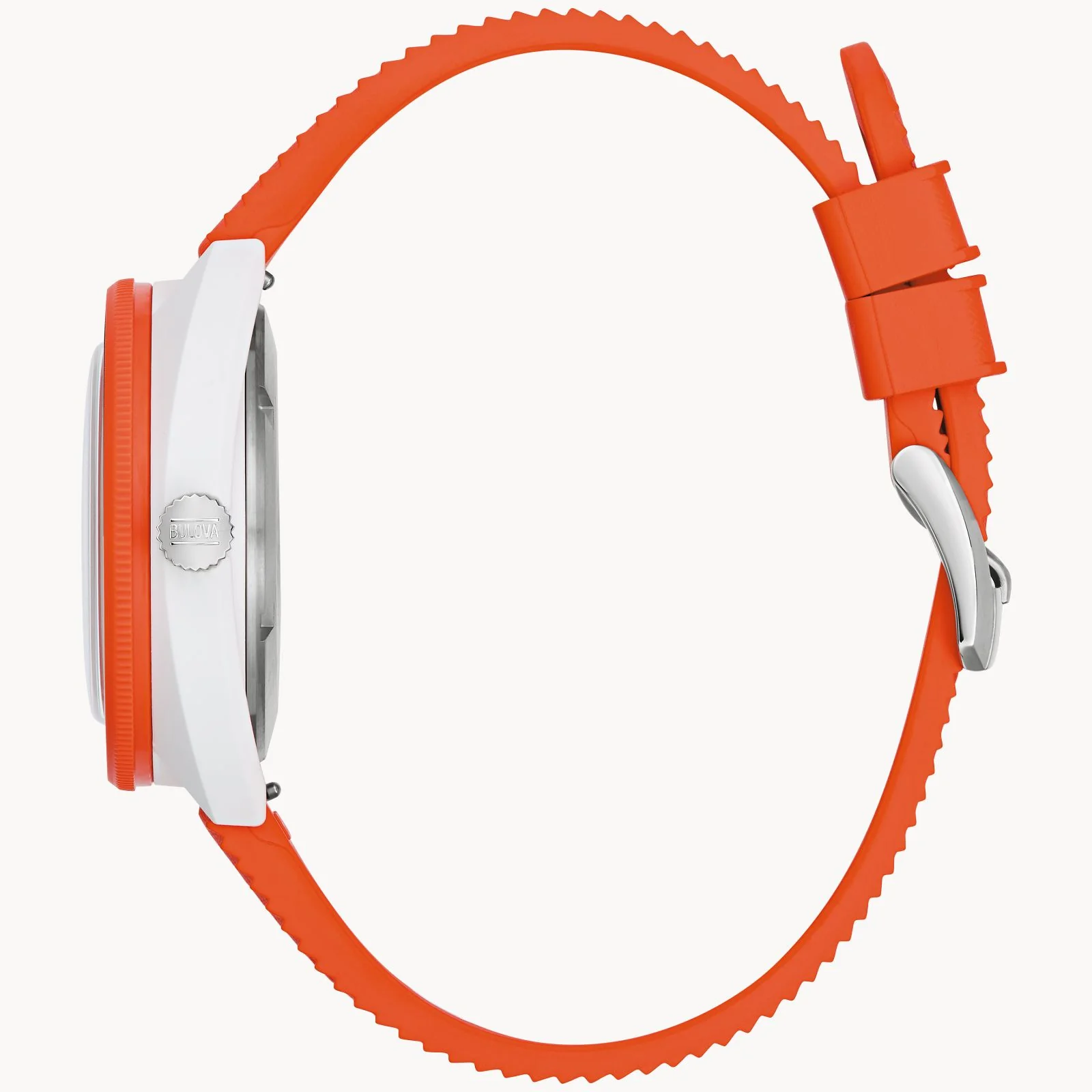98B448 Reloj Bulova Snorkel Unisex pulsera de caucho 41 mm - Image 5