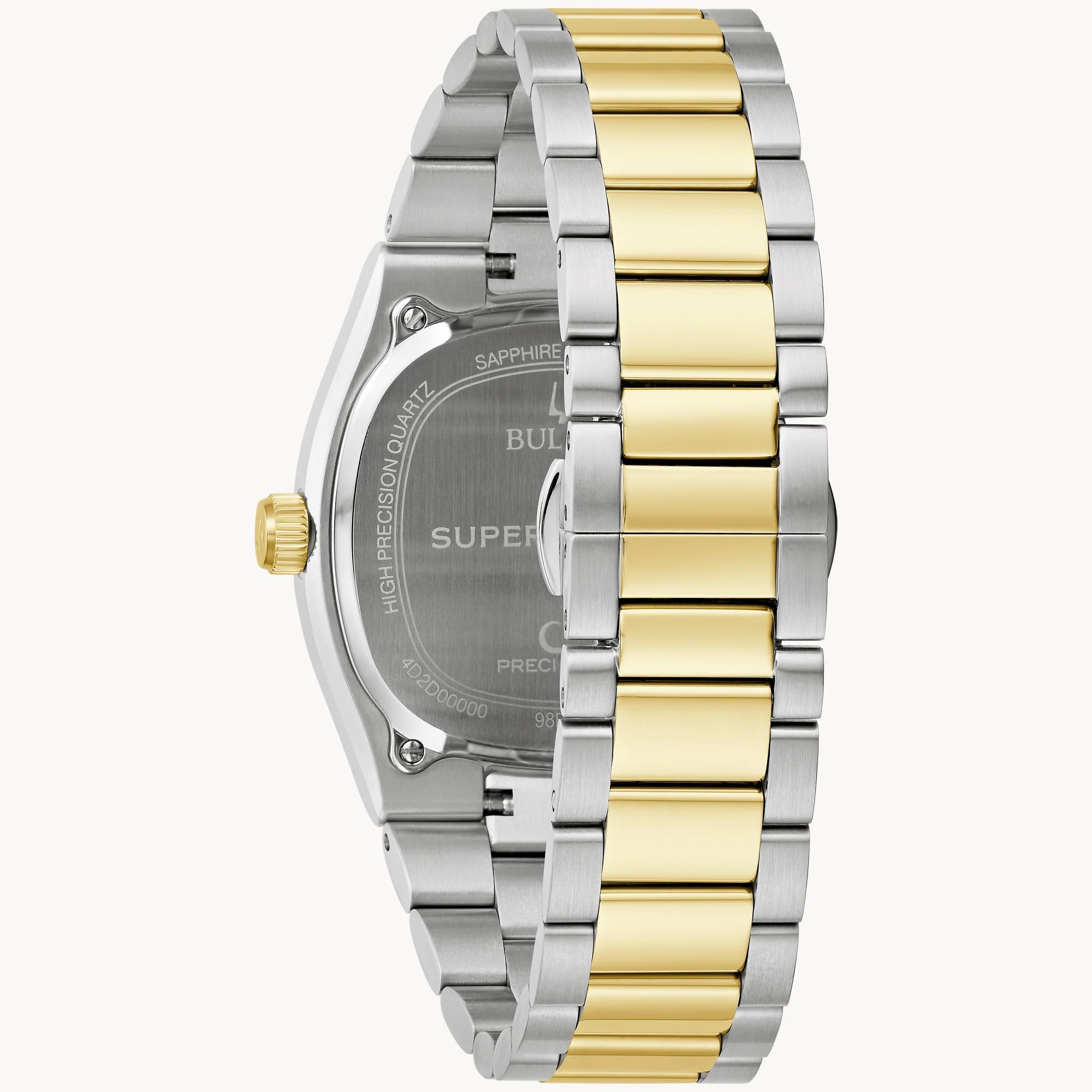 98B458 Reloj Bulova Super Seville de hombre correa de metal - Image 4