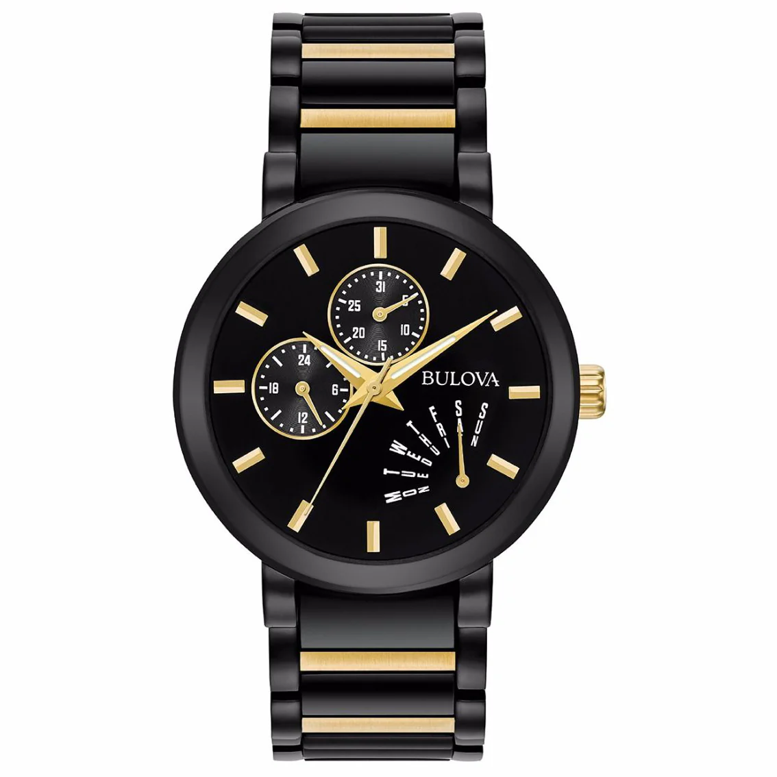 98C124 Bulova Classic reloj para caballero correa de acero inoxidable