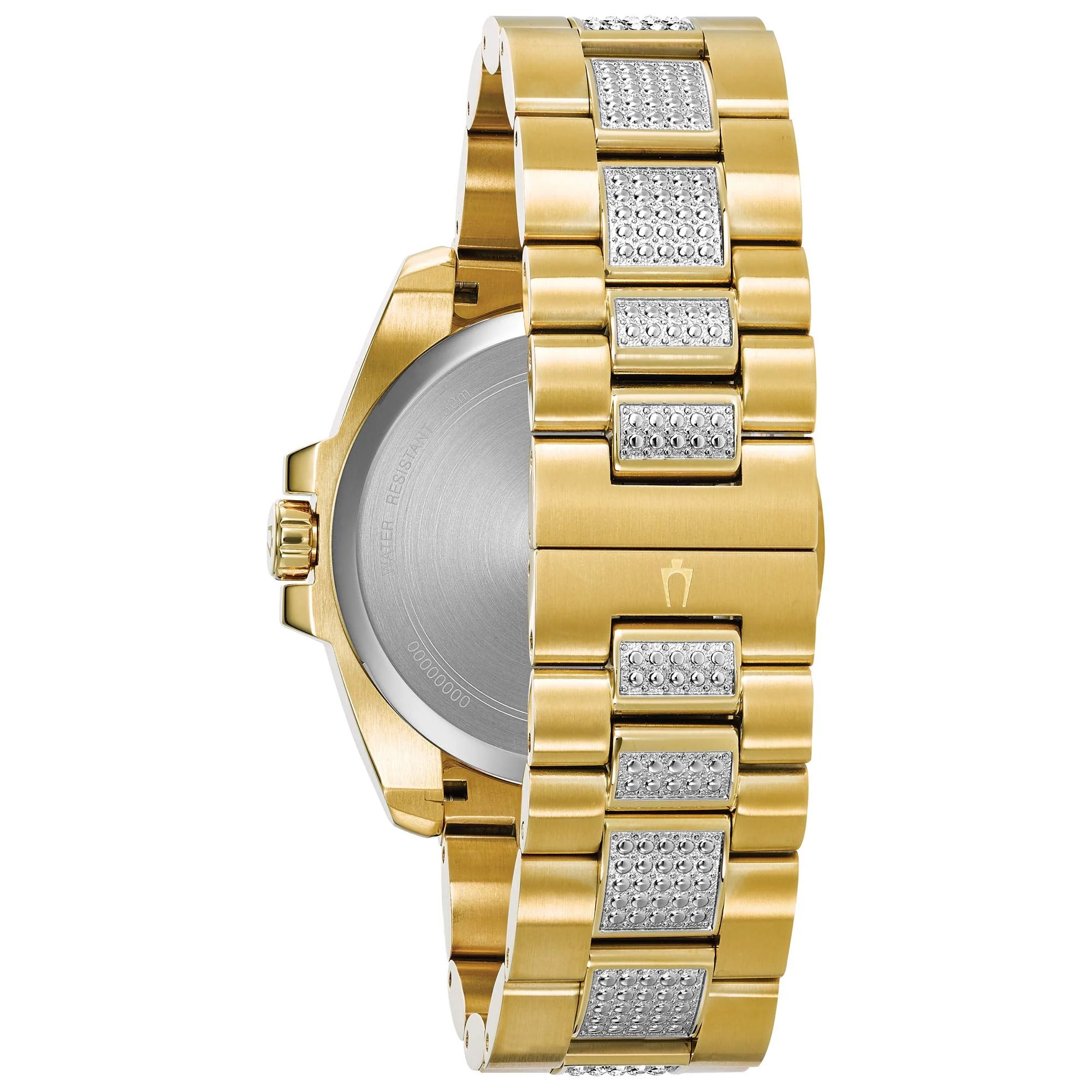 98C128 Reloj Bulova Crystal Octava de hombre pulsera de metal - Image 2