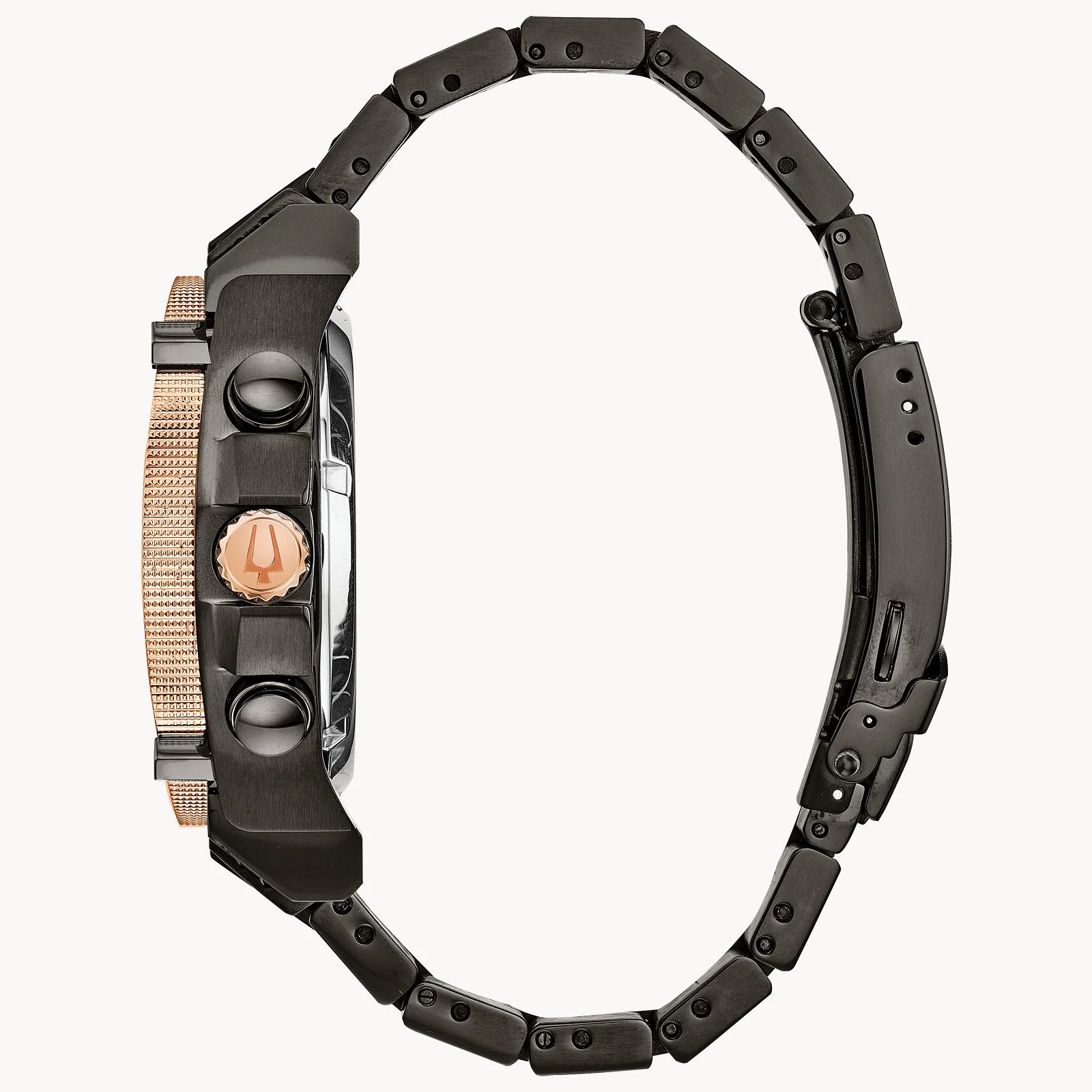 98D149 Reloj Bulova Icon de caballero pulsera de metal 46 mm - Image 3