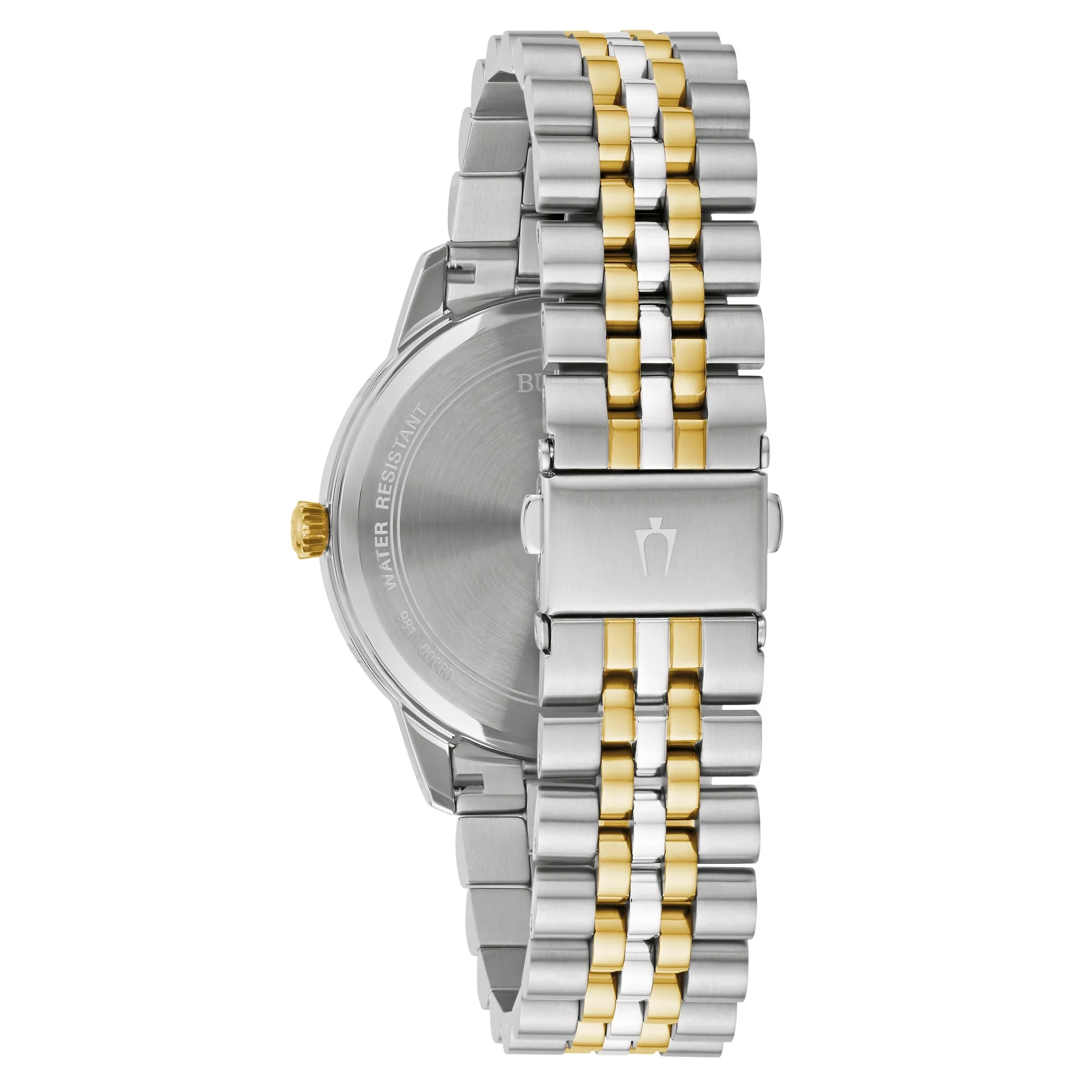 98D161 Bulova Classic para caballero correa de metal - Image 3