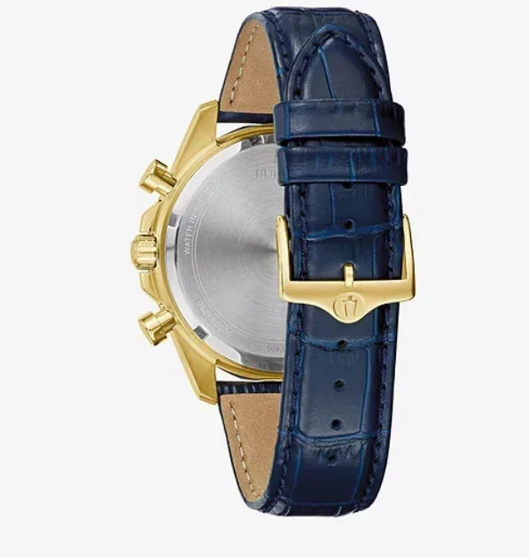 98K110 Reloj Bulova Classic de hombre pulsera de piel 43 mm - Image 2