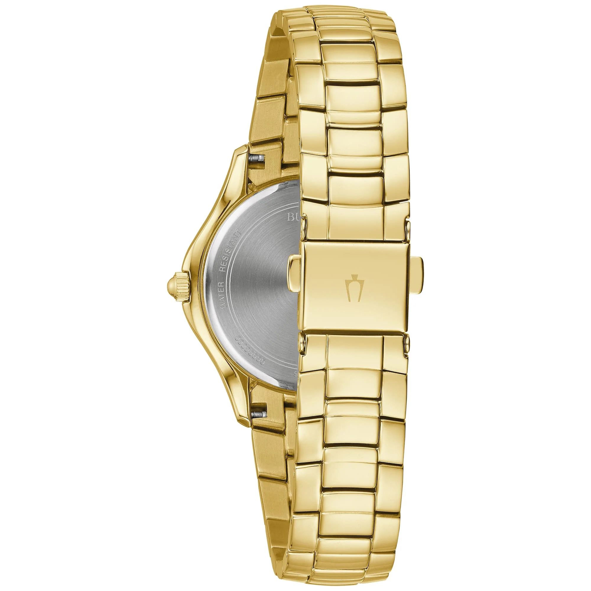 98L256 Bulova Reloj Crystal Accent para Dama banda de metal - Image 5