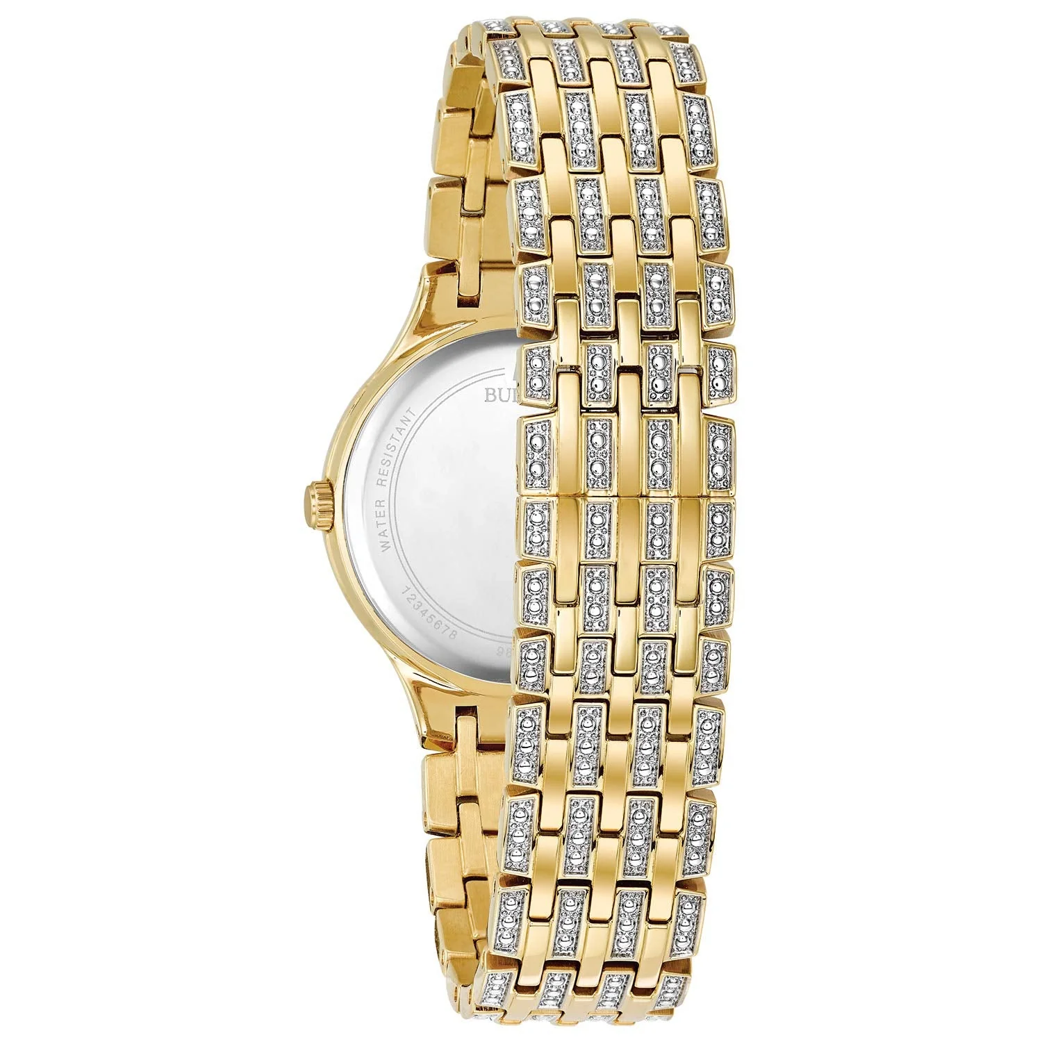 98L263 Reloj Bulova Phantom Crystal de señorita pulsera de metal - Image 3
