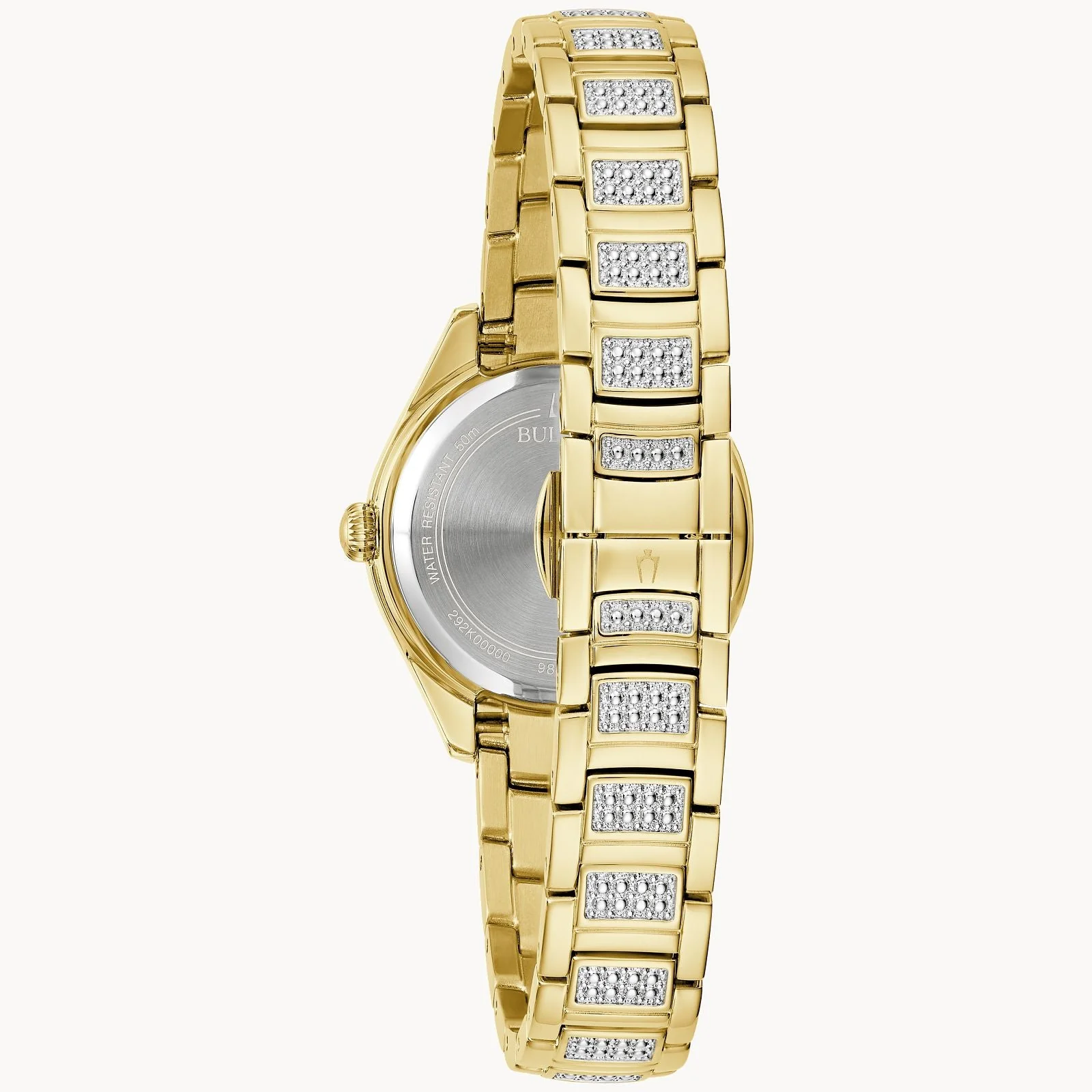 98L306 Reloj Bulova Cristal de señorita banda de acero inoxidable 29 mm - Image 3