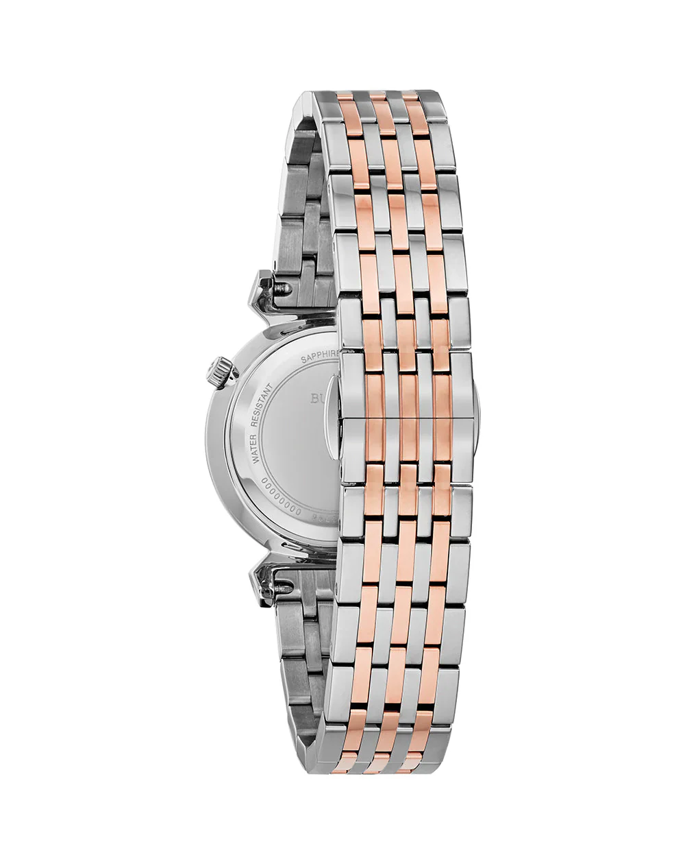 98P192 Reloj Bulova Regatta de dama pulsera de metal 30 mm - Image 2