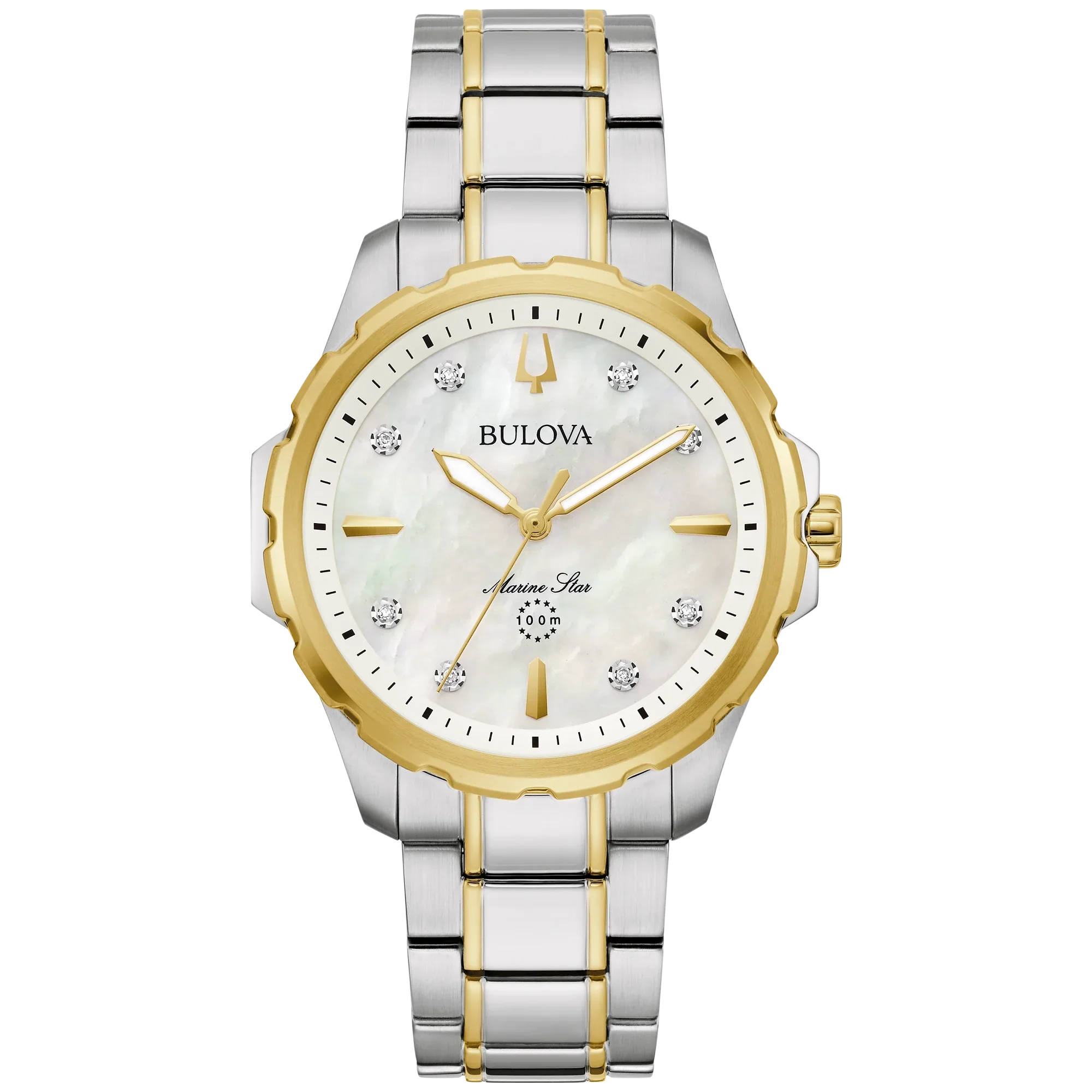 98P227 Reloj Bulova Marine Star de señorita correa de metal
