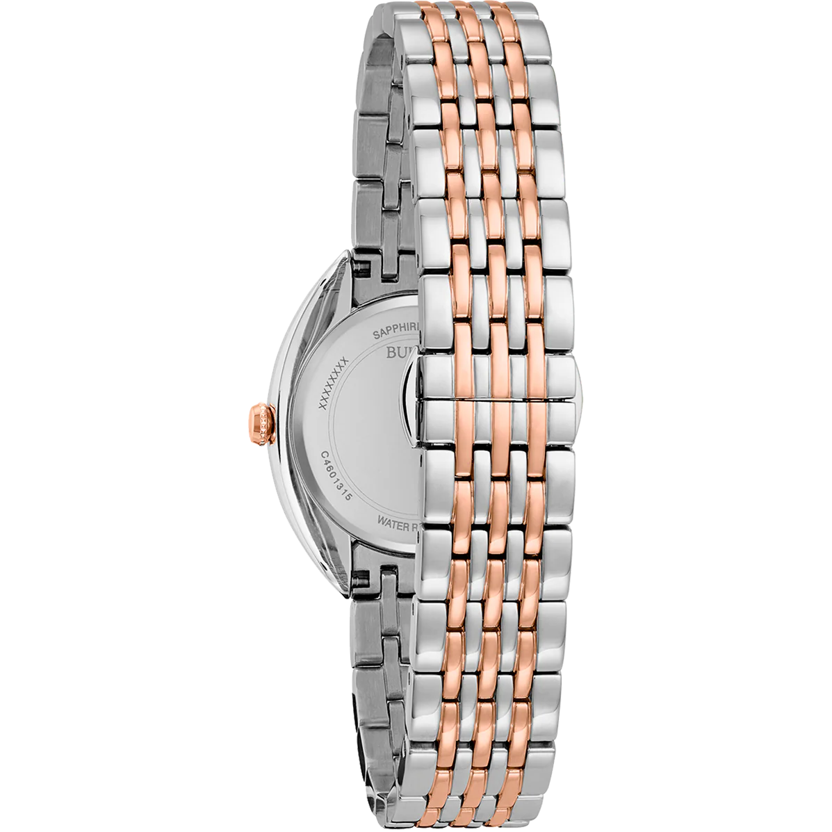 98R230 Reloj Bulova Clásico de Cuarzo para Señorita correa de metal - Image 2