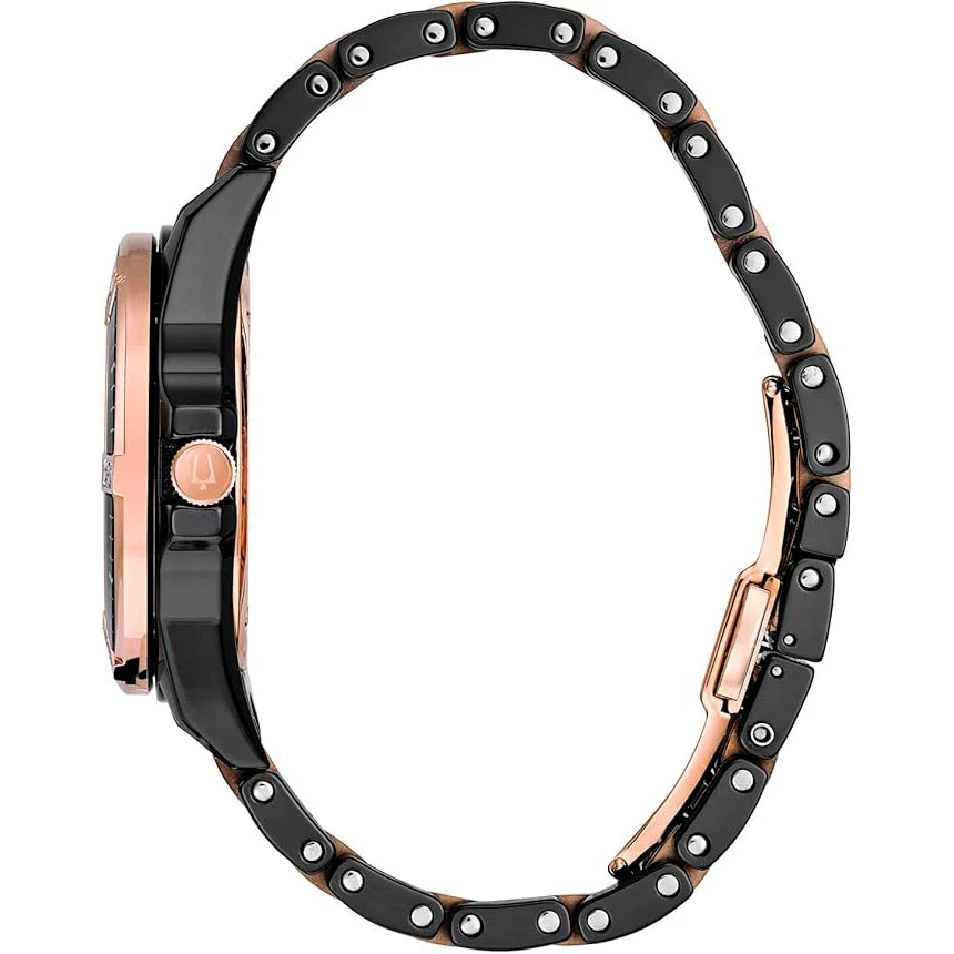 98R242 Reloj Bulova Marine Star de señorita pulsera de metal 37 mm - Image 2