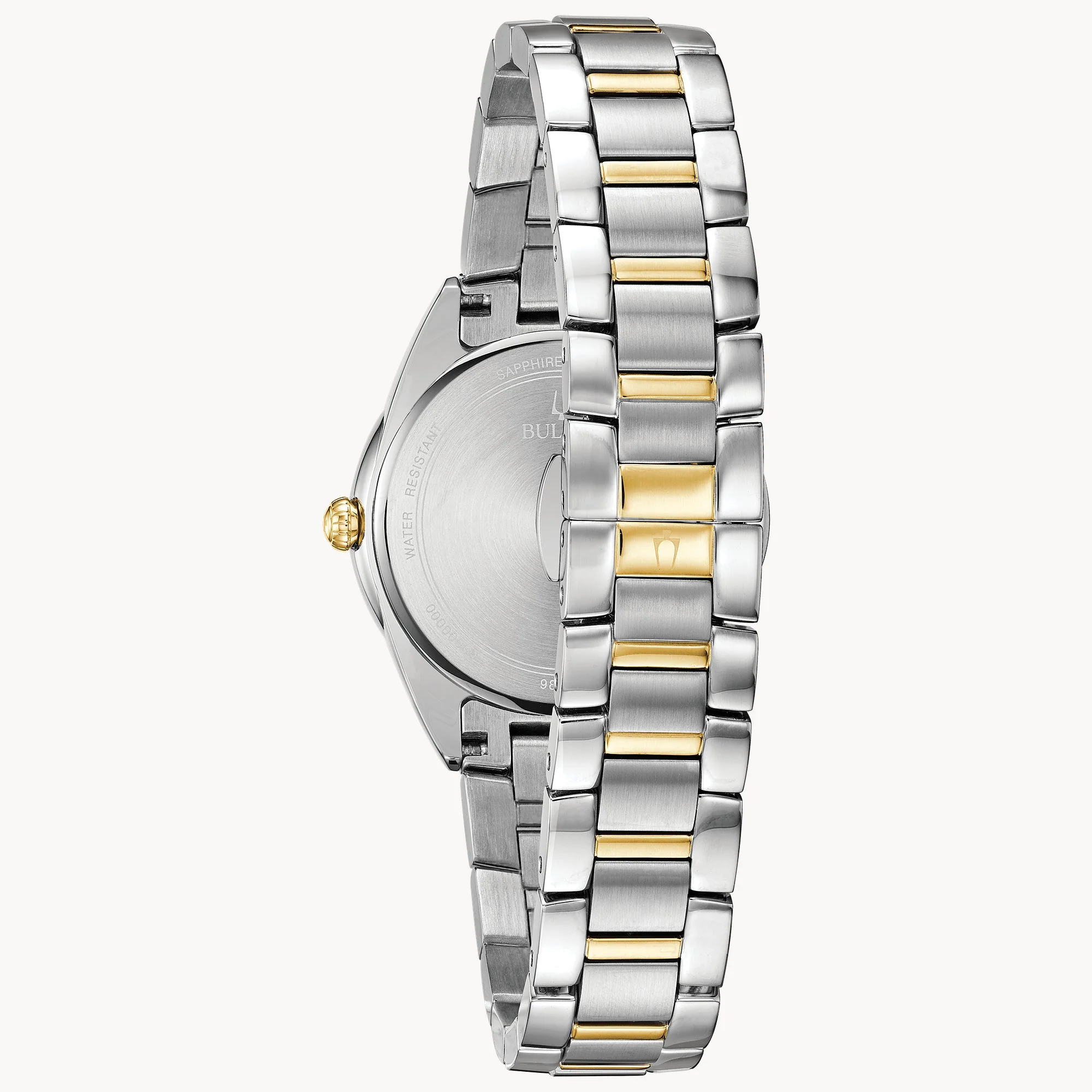 98R263 Reloj Bulova Suton de mujer correa de metal - Image 2