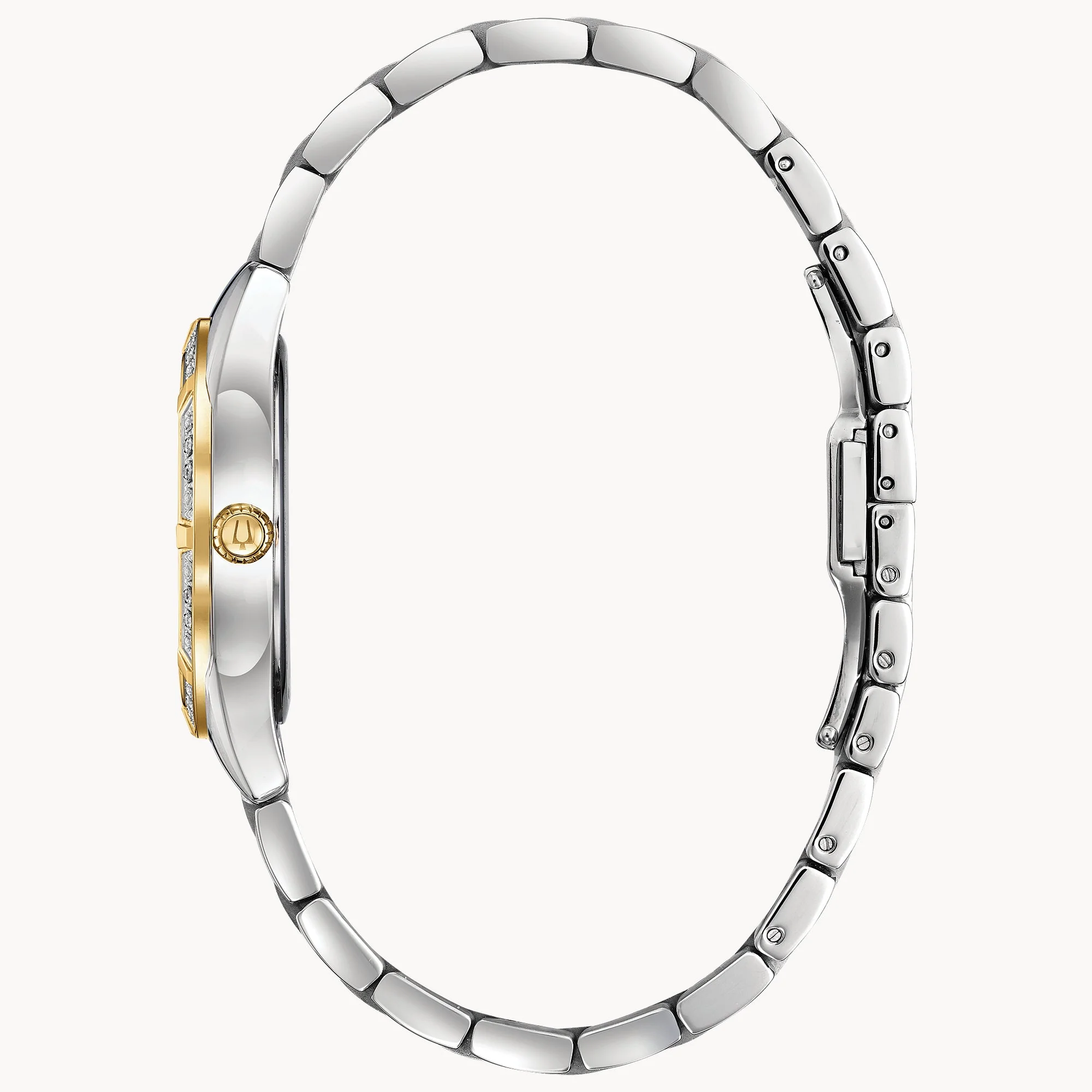 98R263 Reloj Bulova Suton de mujer correa de metal - Image 3