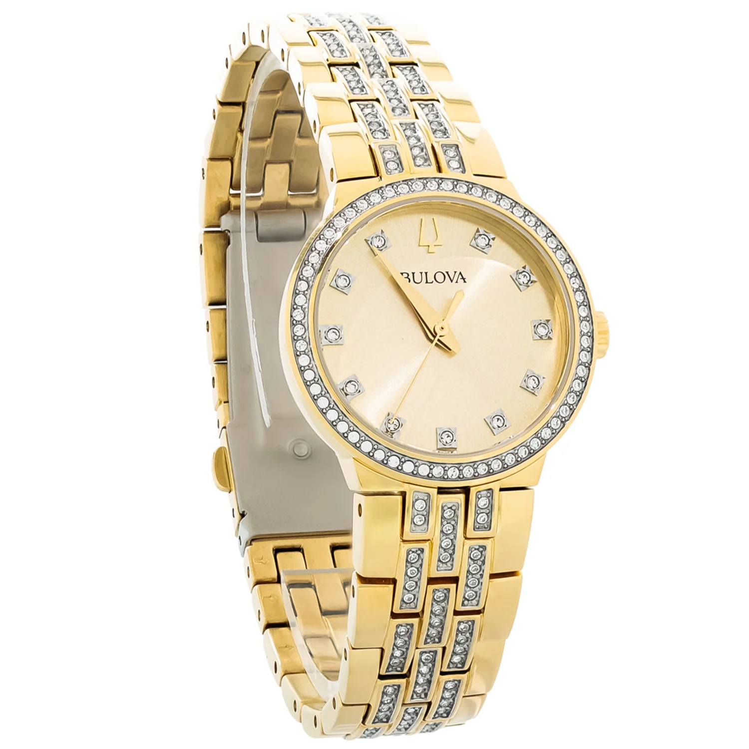 98X133 Reloj Bulova Classic de señorita pulsera de metal 28 mm - Image 2