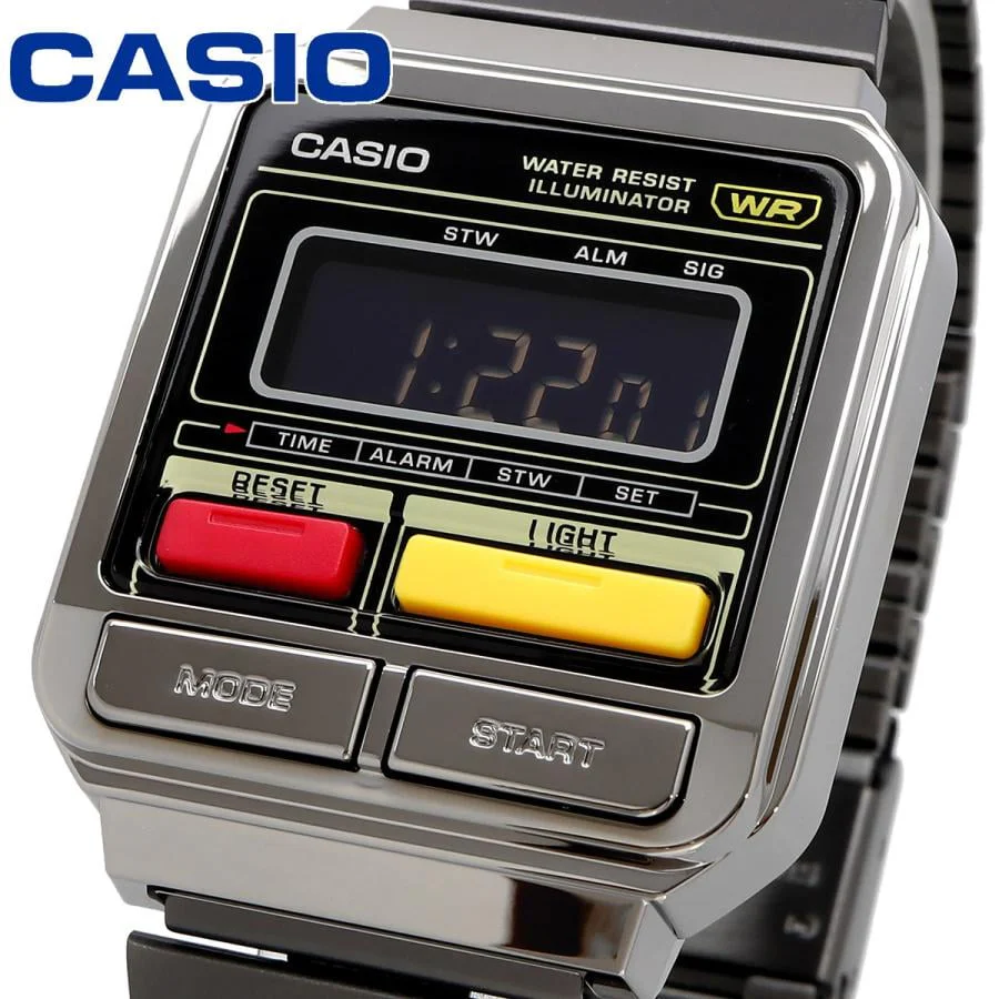 A120WEGG-1B Casio Reloj Unisex Vintage Clásico - Image 2