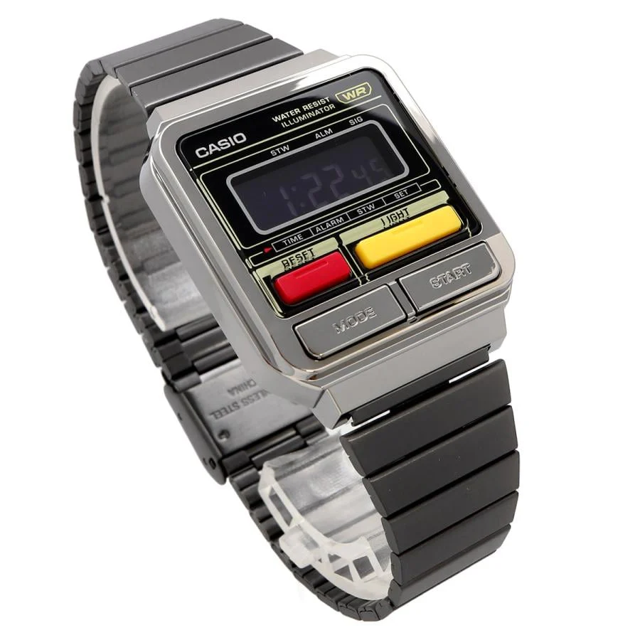 A120WEGG-1B Casio Reloj Unisex Vintage Clásico - Image 5
