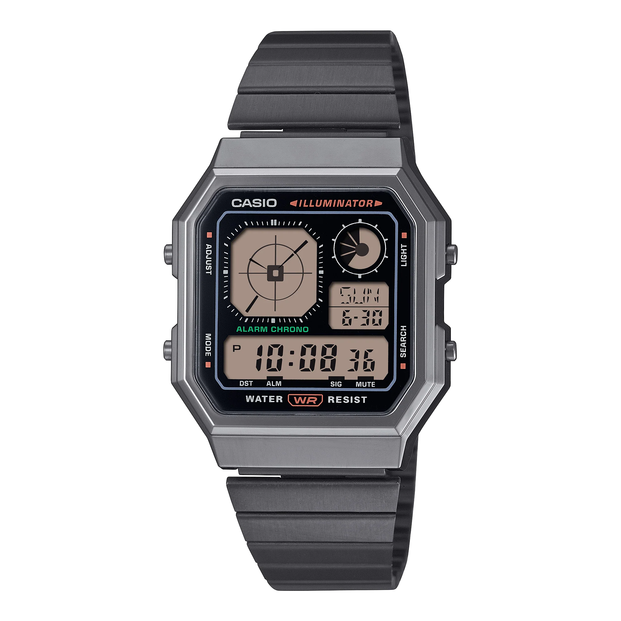A130WEGG-1A Reloj Casio de hombre pulsera de metal