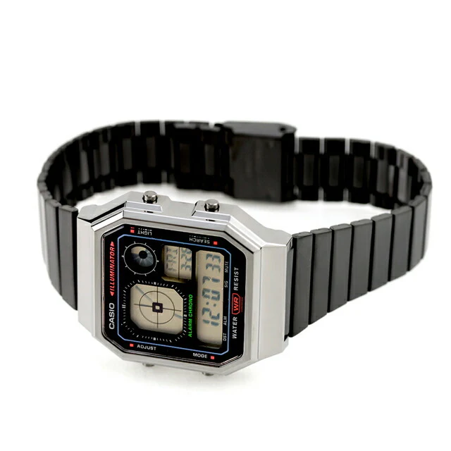 A130WEGG-1A Reloj Casio de hombre pulsera de metal - Image 5