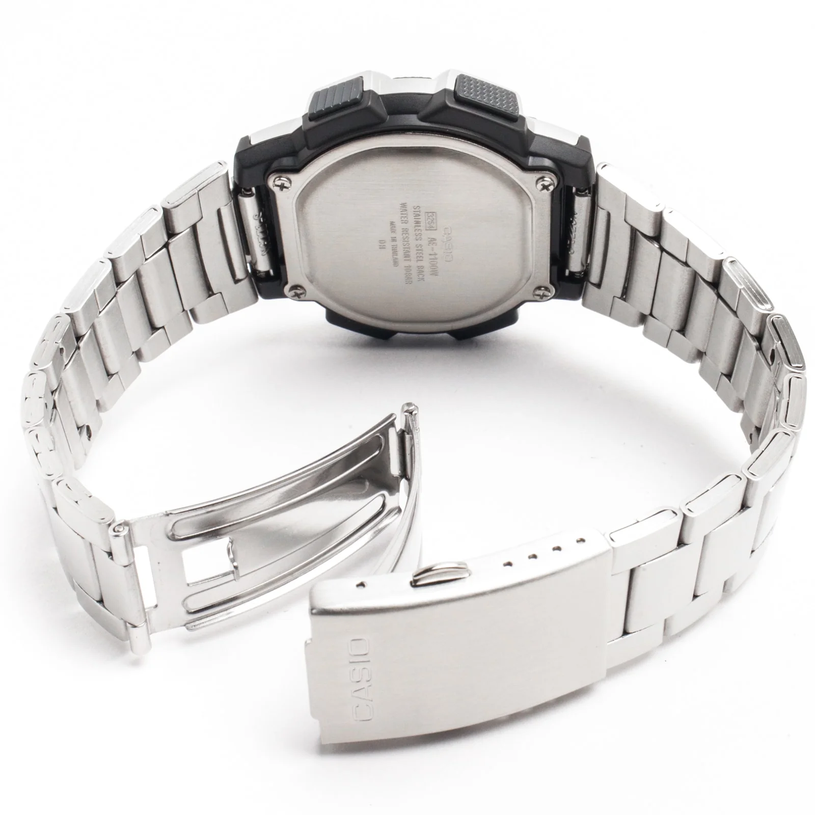 AE-1100WD-1AV Reloj Casio para Hombre, Illuminator Hora Mundial 10 Años de Batería - Image 3