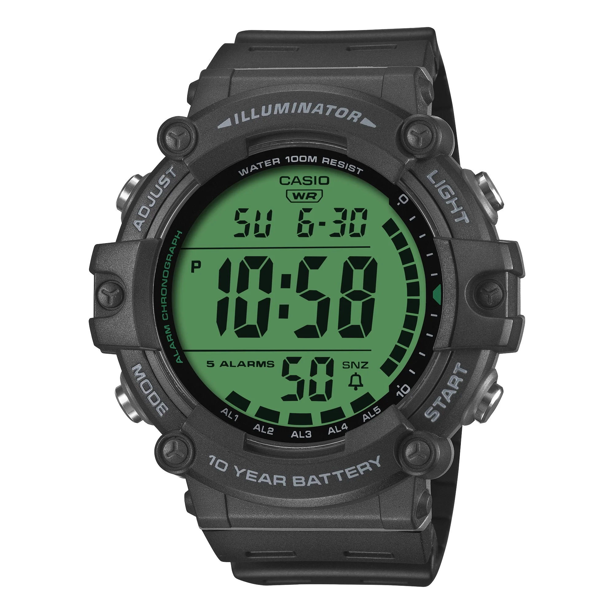 AE-1500WHC-1AV Reloj Casio de hombre correa de caucho