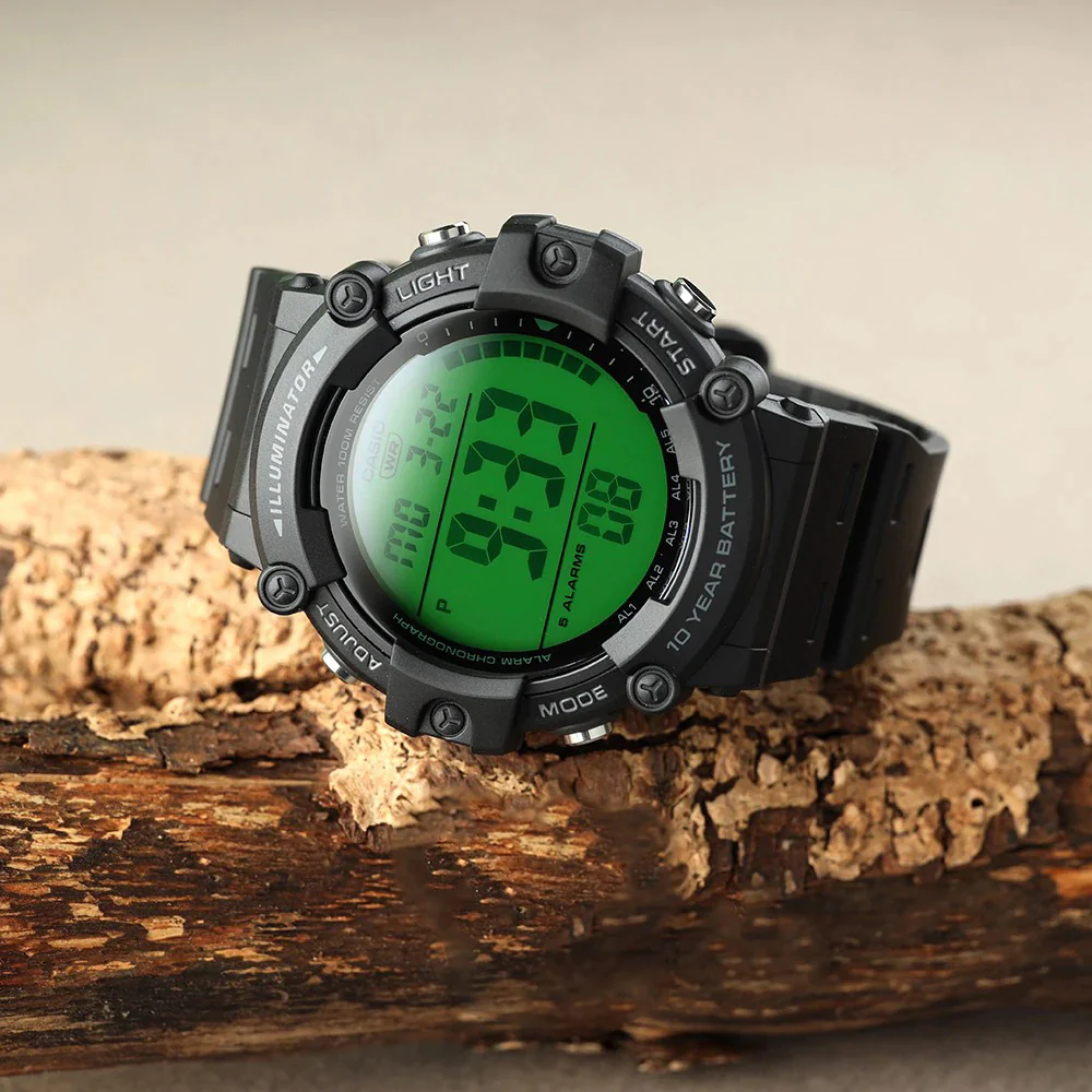 AE-1500WHC-1AV Reloj Casio de hombre correa de caucho - Image 3
