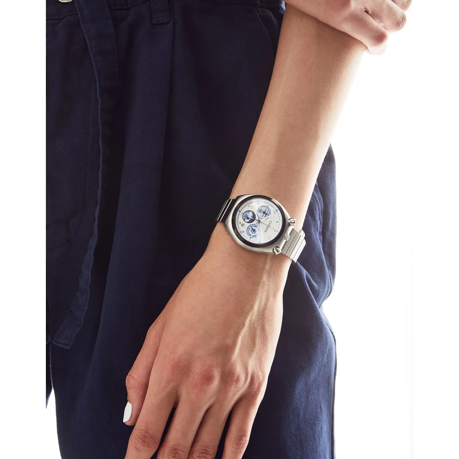 AN3666-51A Citizen Star Wars R2-D2 unisex pulsera de metal - Image 5