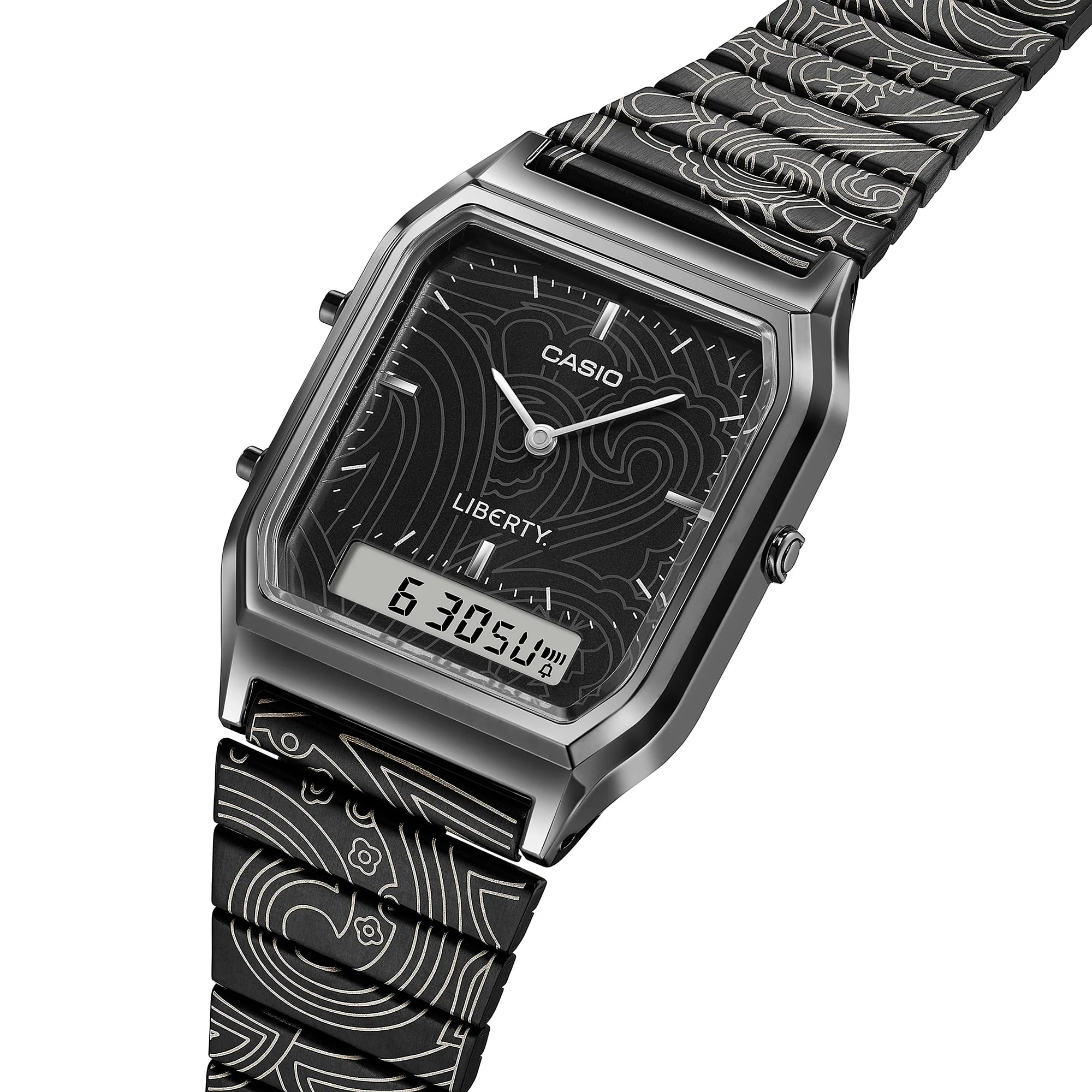 AQ-230EBLT-1A Reloj Casio Liberty unisex correa de metal - Image 10
