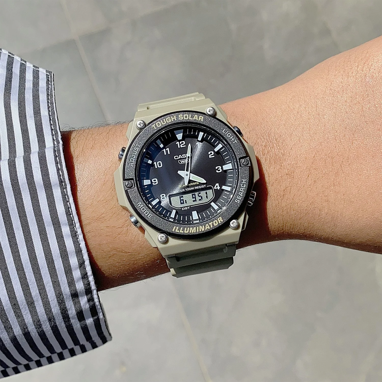AQ-S820W-5AV Reloj Casio de hombre pulsera de resina - Image 2