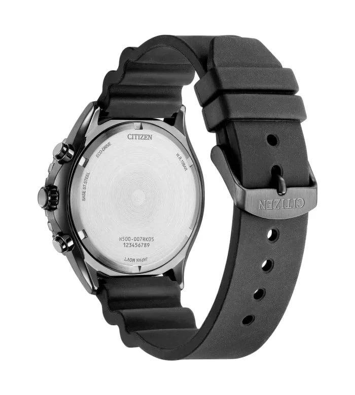 AT2567-18L Citizen Eco-Drive Reloj para hombre pulsera de caucho - Image 5
