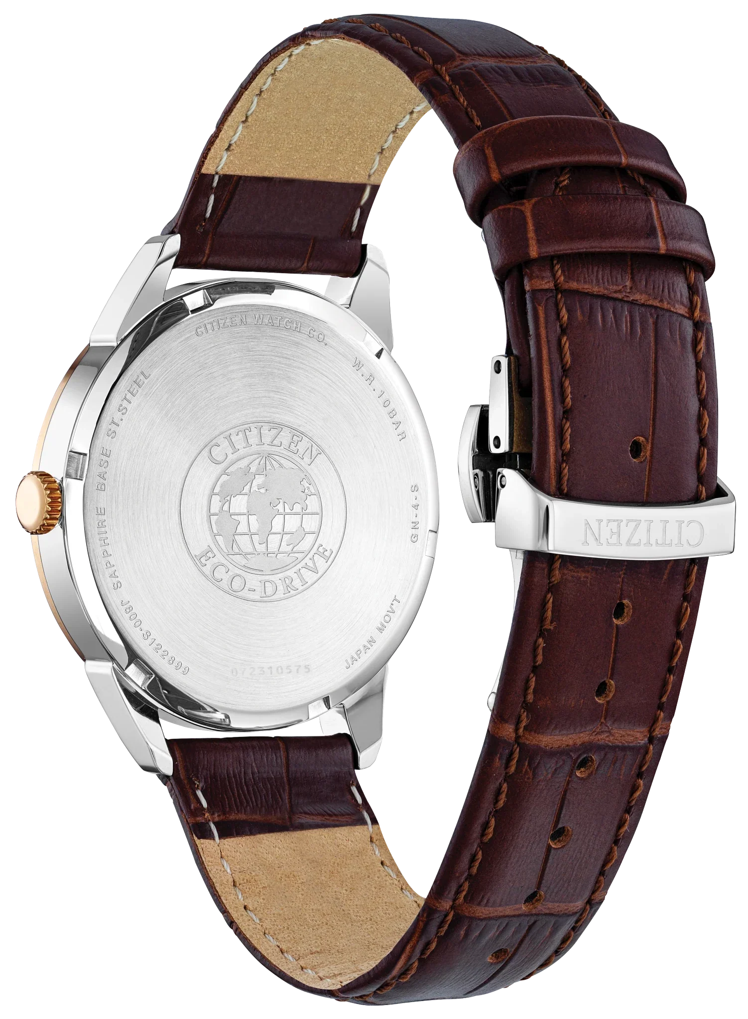 AW0096-06L Reloj Citizen Rolan Eco Drive de hombre pulsera de cuero Eco-Drive - Image 5