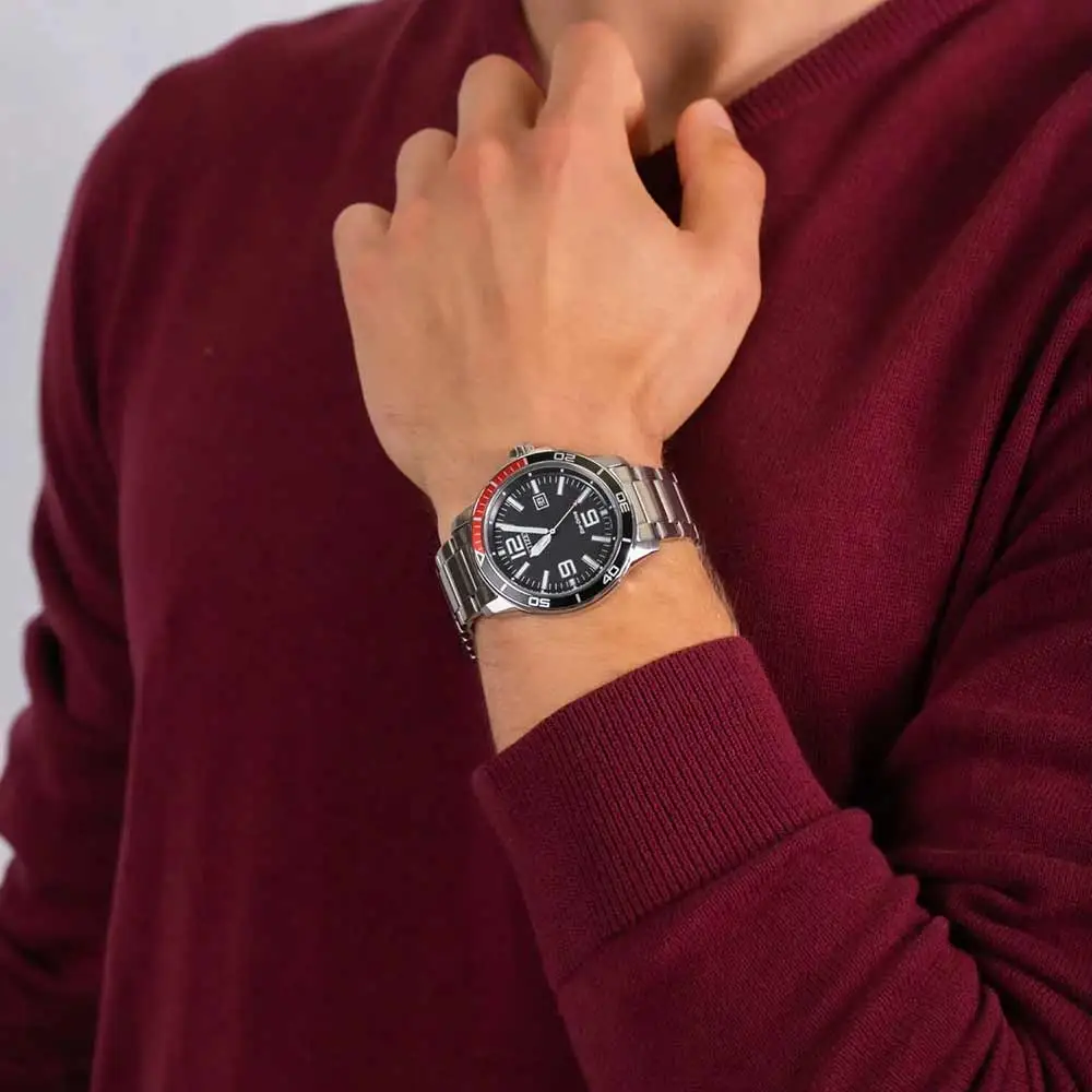 AW1520-51E Citizen Eco-drive Reloj para hombre pulsera de metal - Image 2