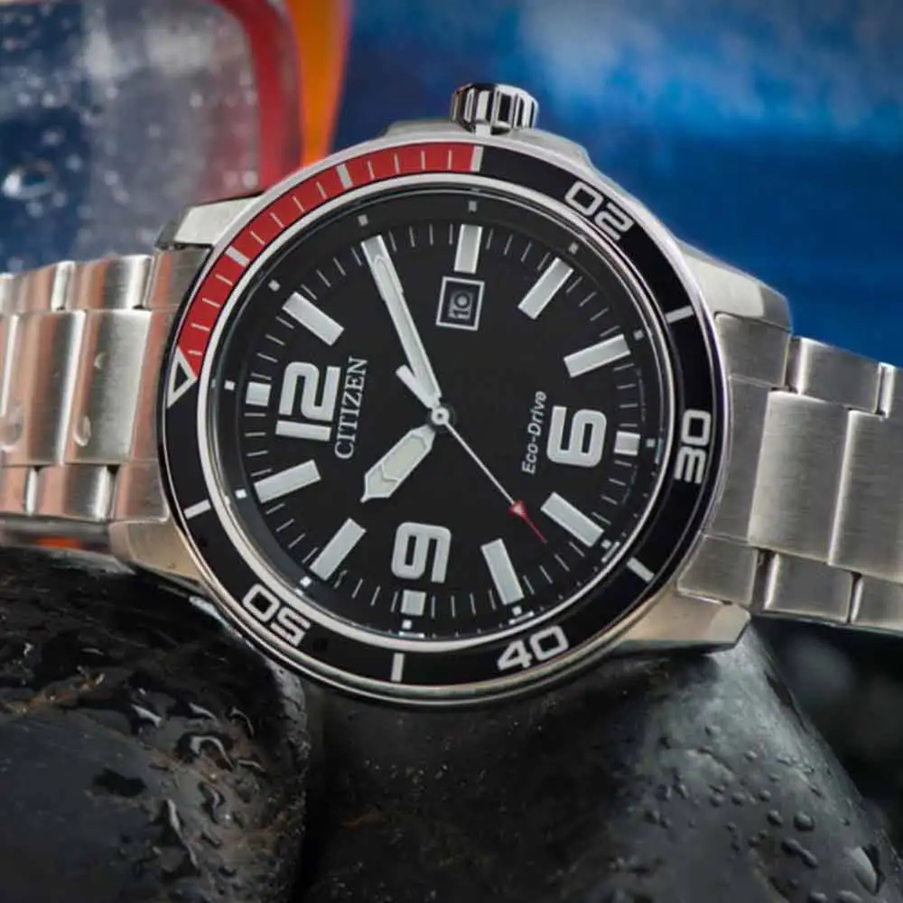 AW1520-51E Citizen Eco-drive Reloj para hombre pulsera de metal - Image 4