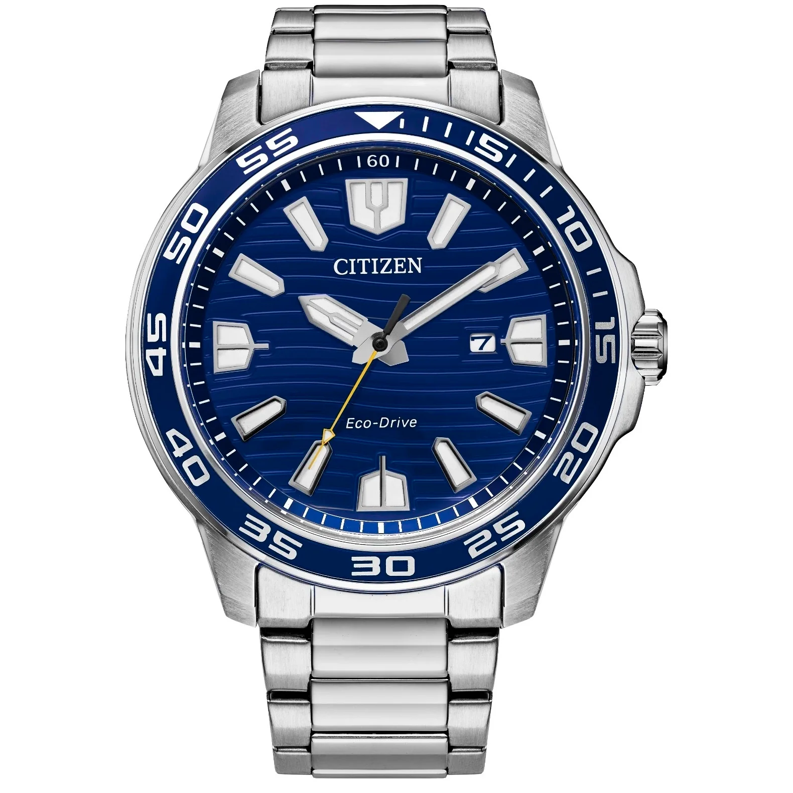 AW1700-59L Citizen Eco-Drive para hombre correa de acero inoxidable