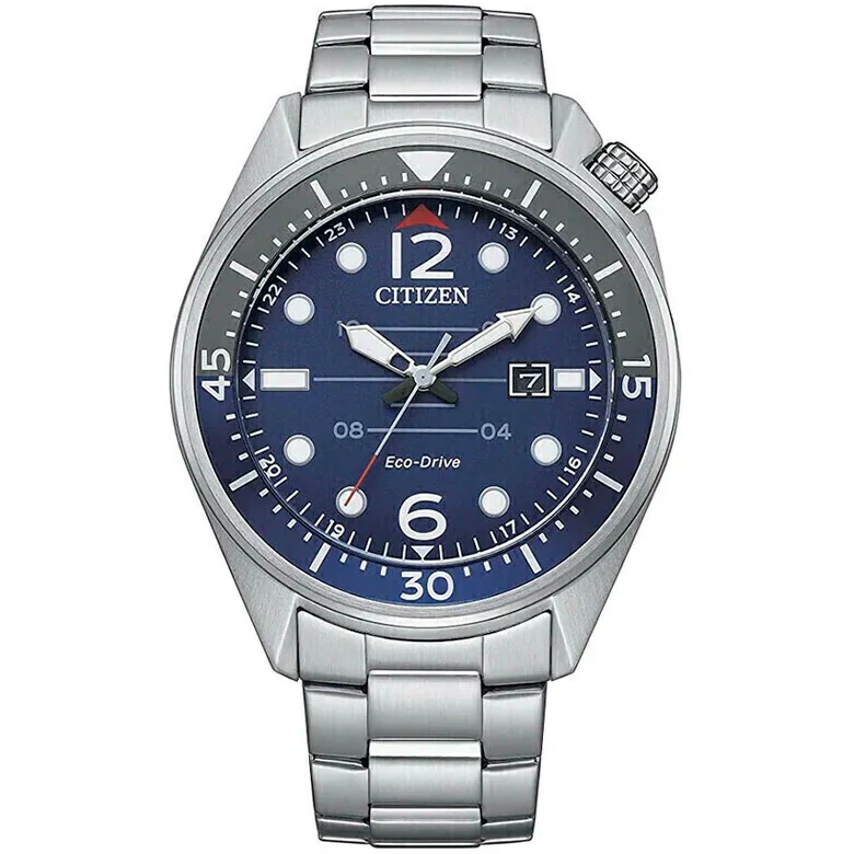 AW1716-83L Citizen de caballero pulsera de metal Eco-drive