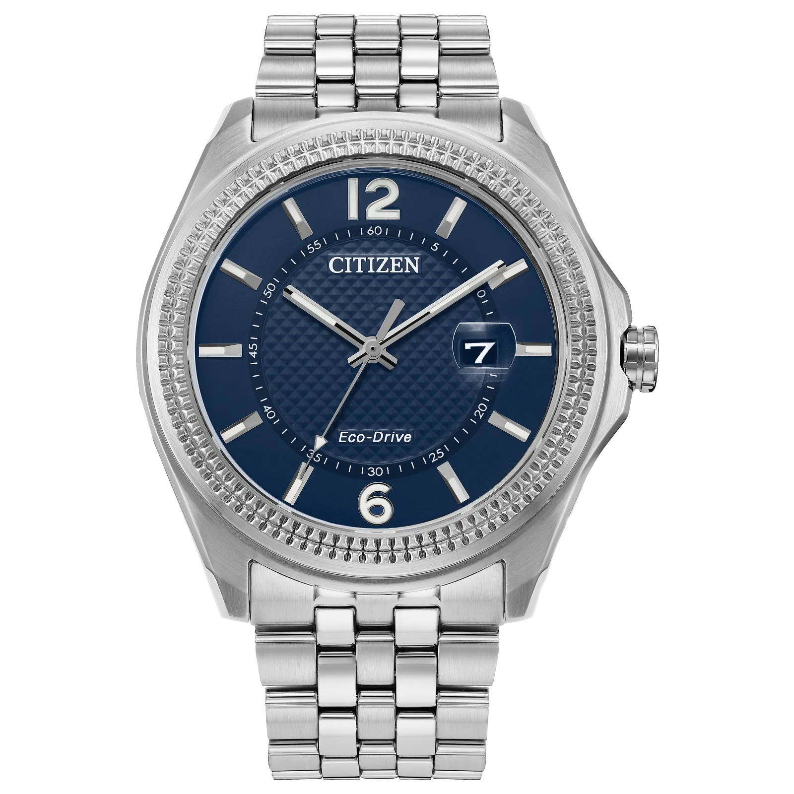 AW1740-54L Citizen Corso de hombre pulsera de metal Eco-drive