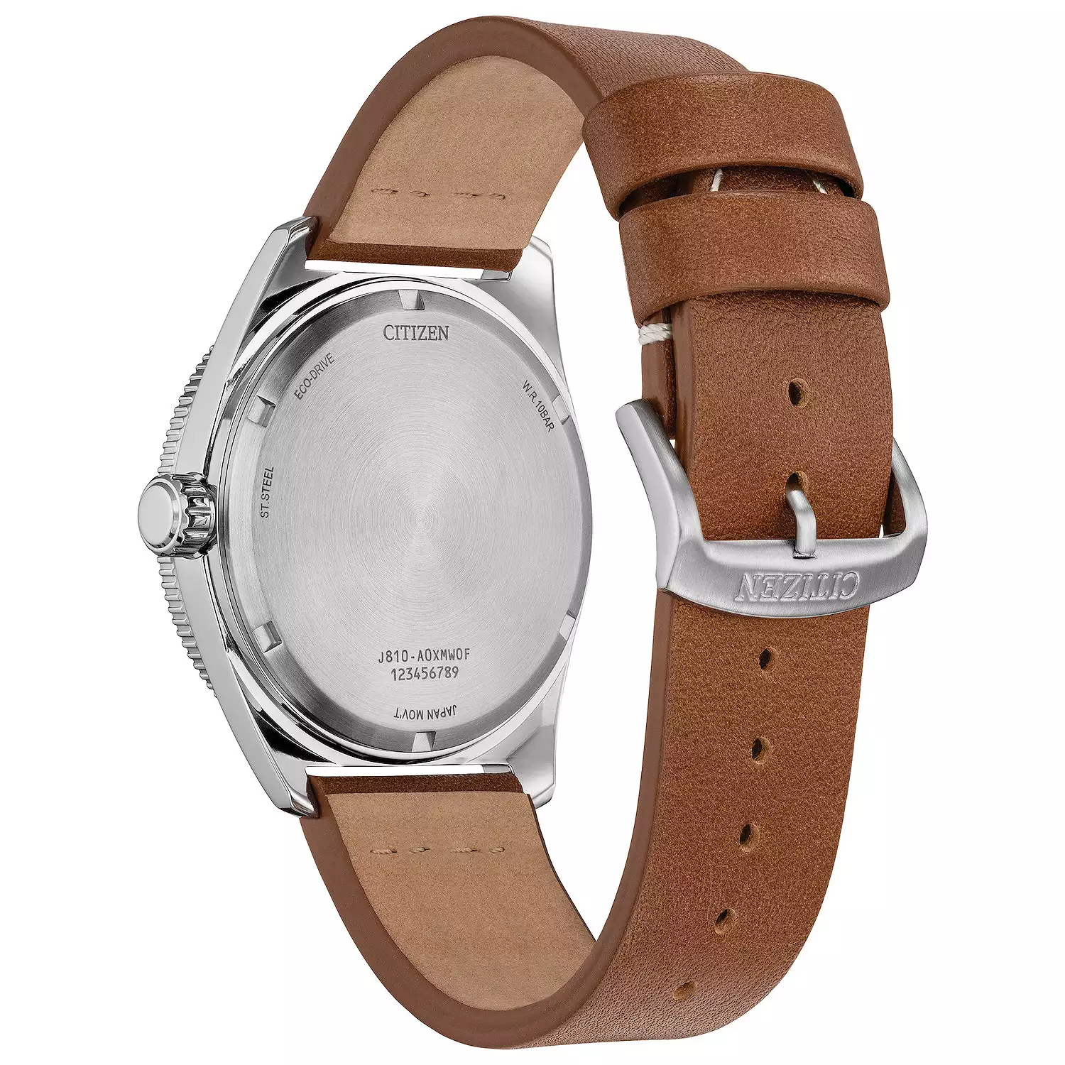 AW1798-03L Citizen Eco-Drive de caballero pulsera de cuero - Image 3
