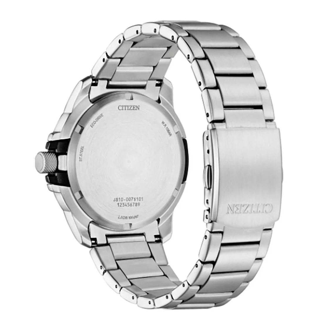 AW1800-89X Reloj Citizen Sea Land Eco-Drive de caballero correa de metal - Image 2