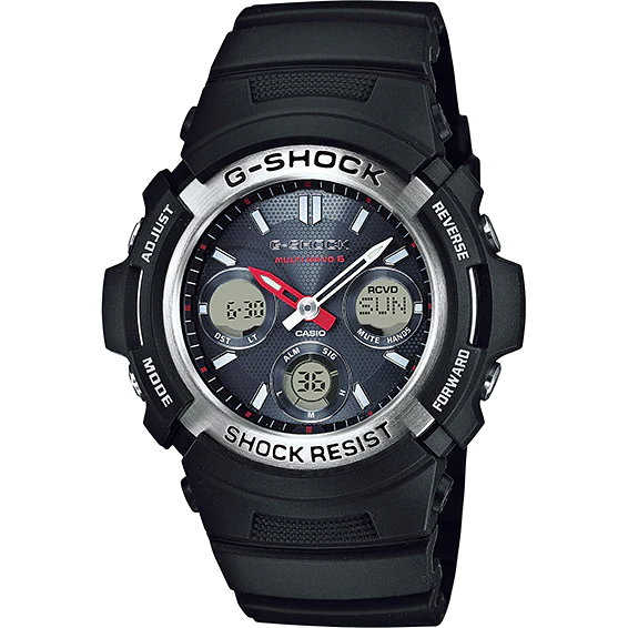 AWG-M100-1ACF Reloj G-Shock de hombre pulsera de resina